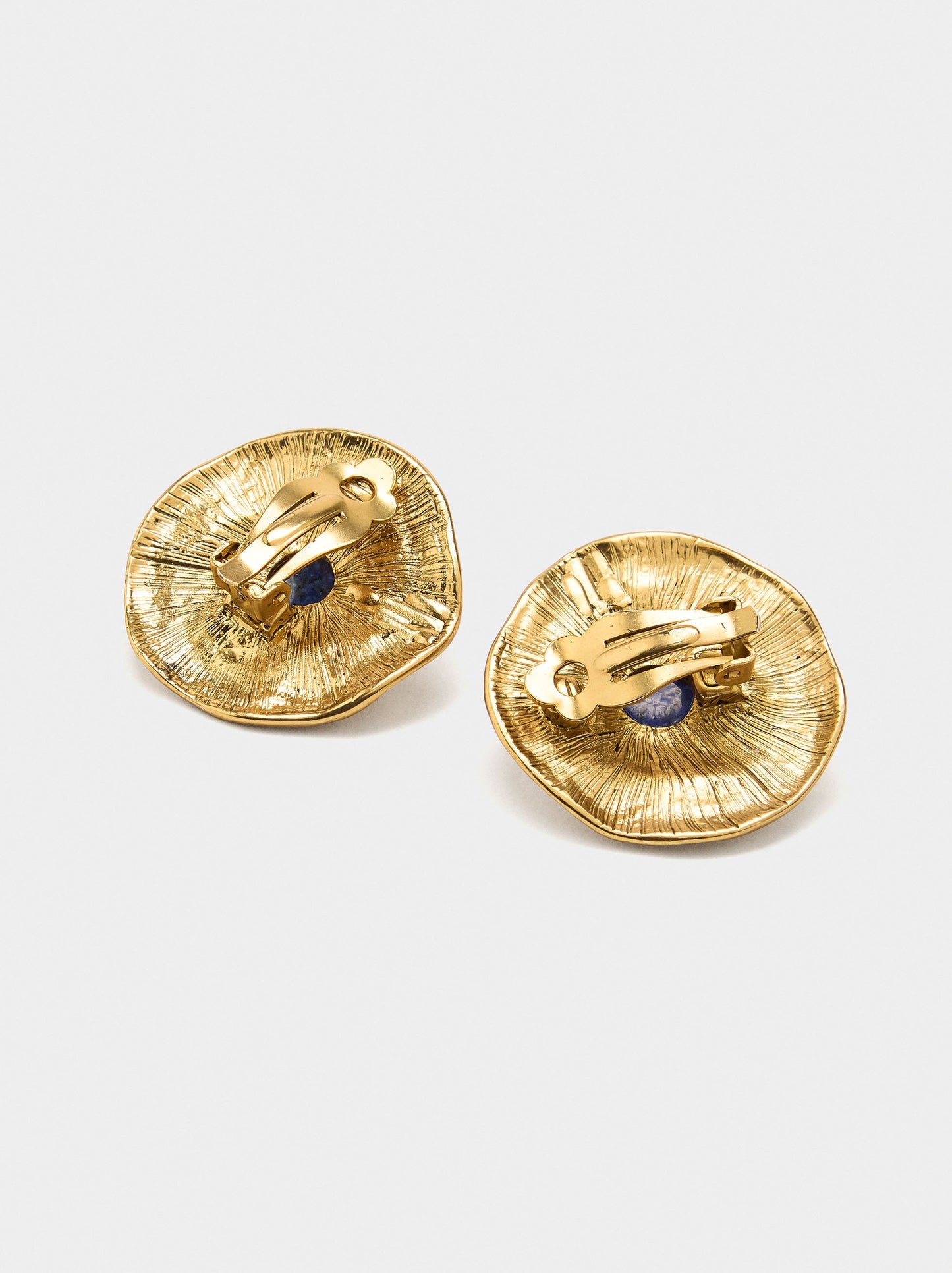 Round Earrings With Stones
