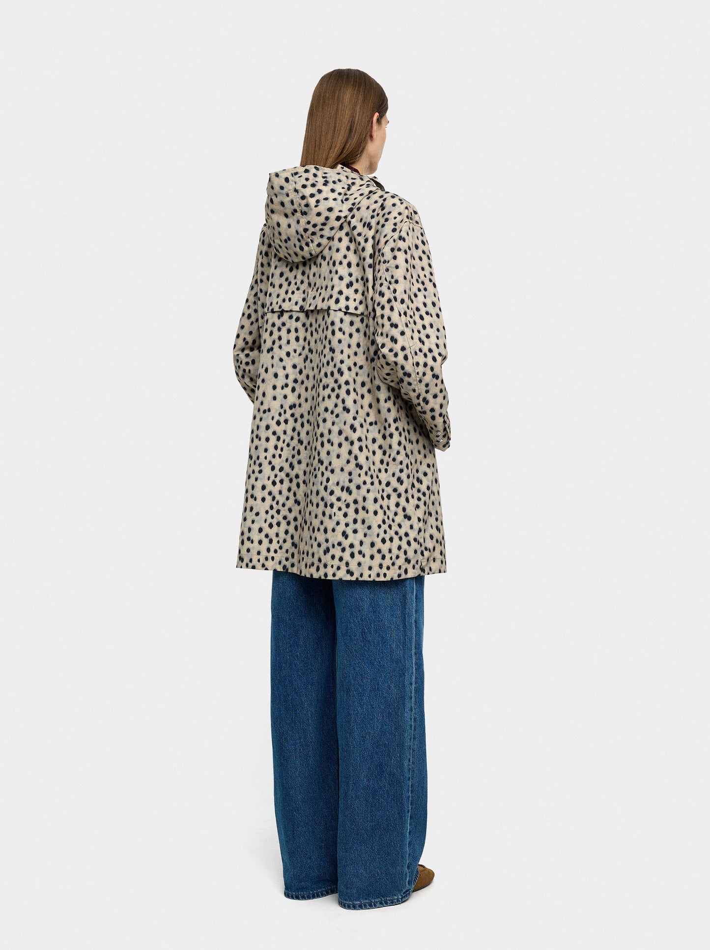Parka With Animal Print