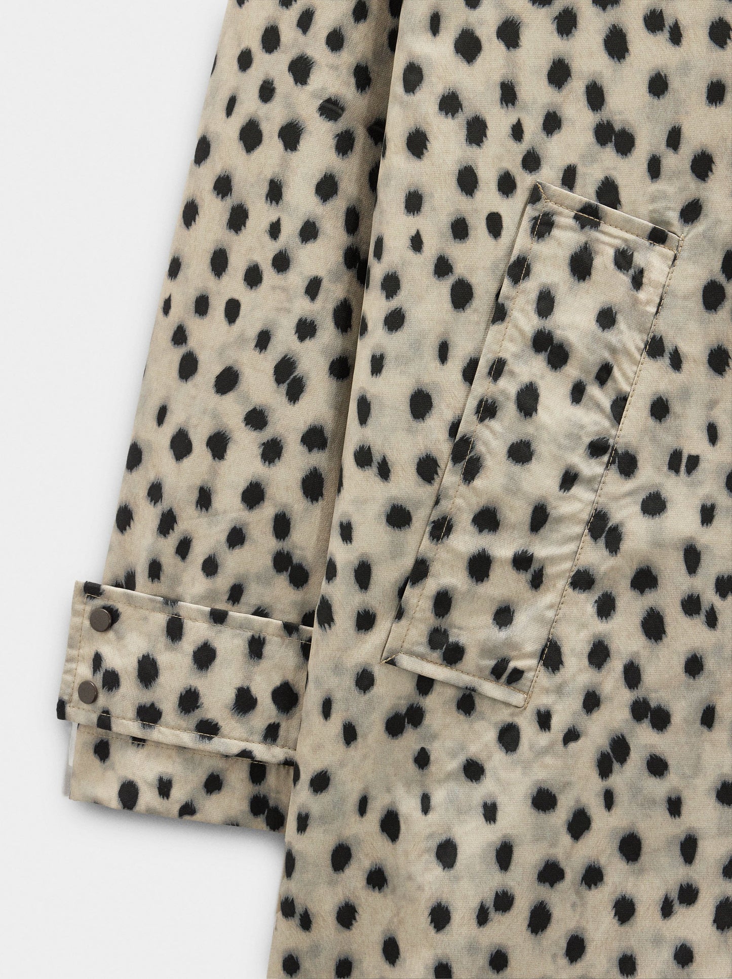 Parka With Animal Print