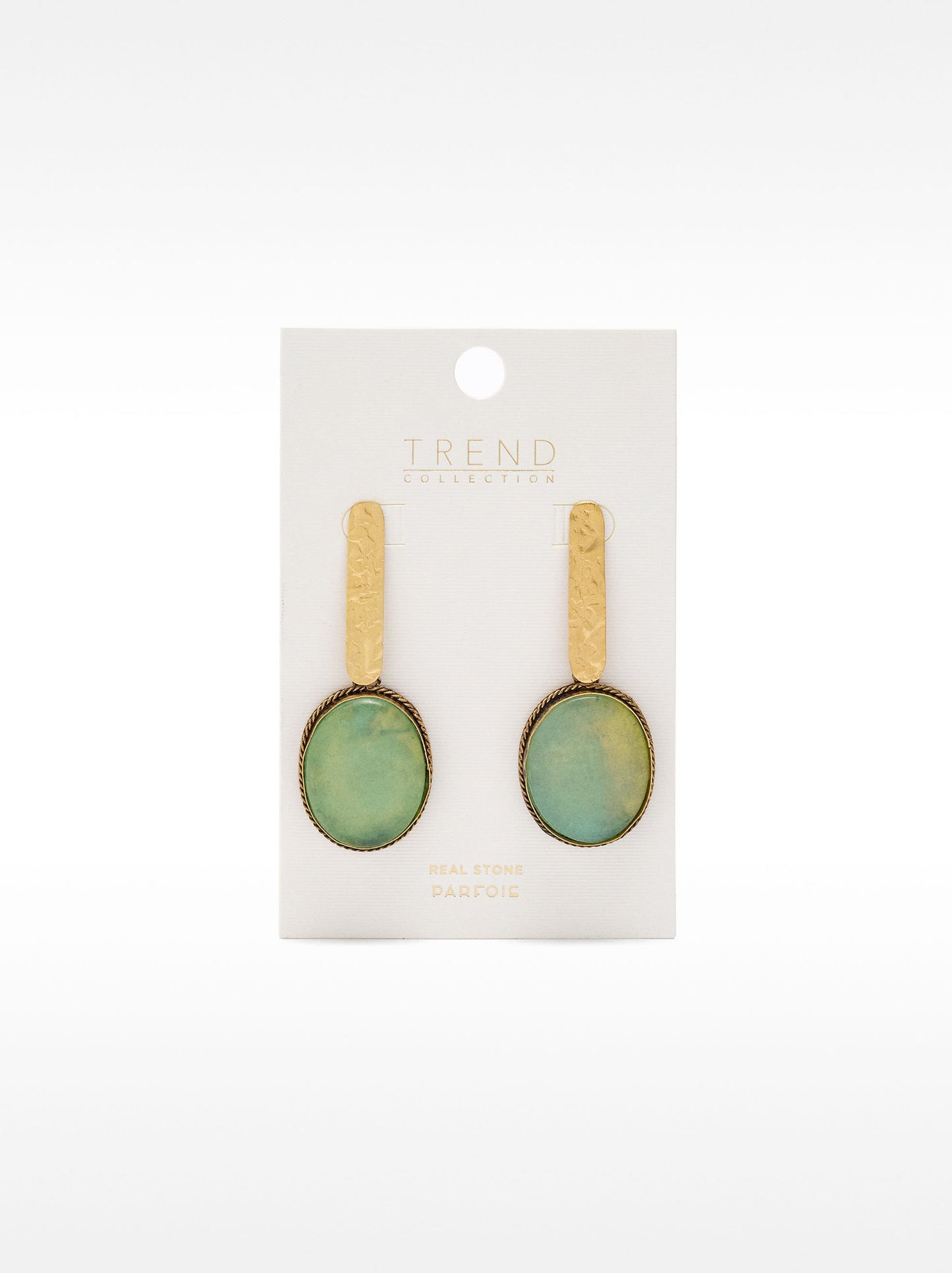 Maxi Long Bar Earrings With Stones