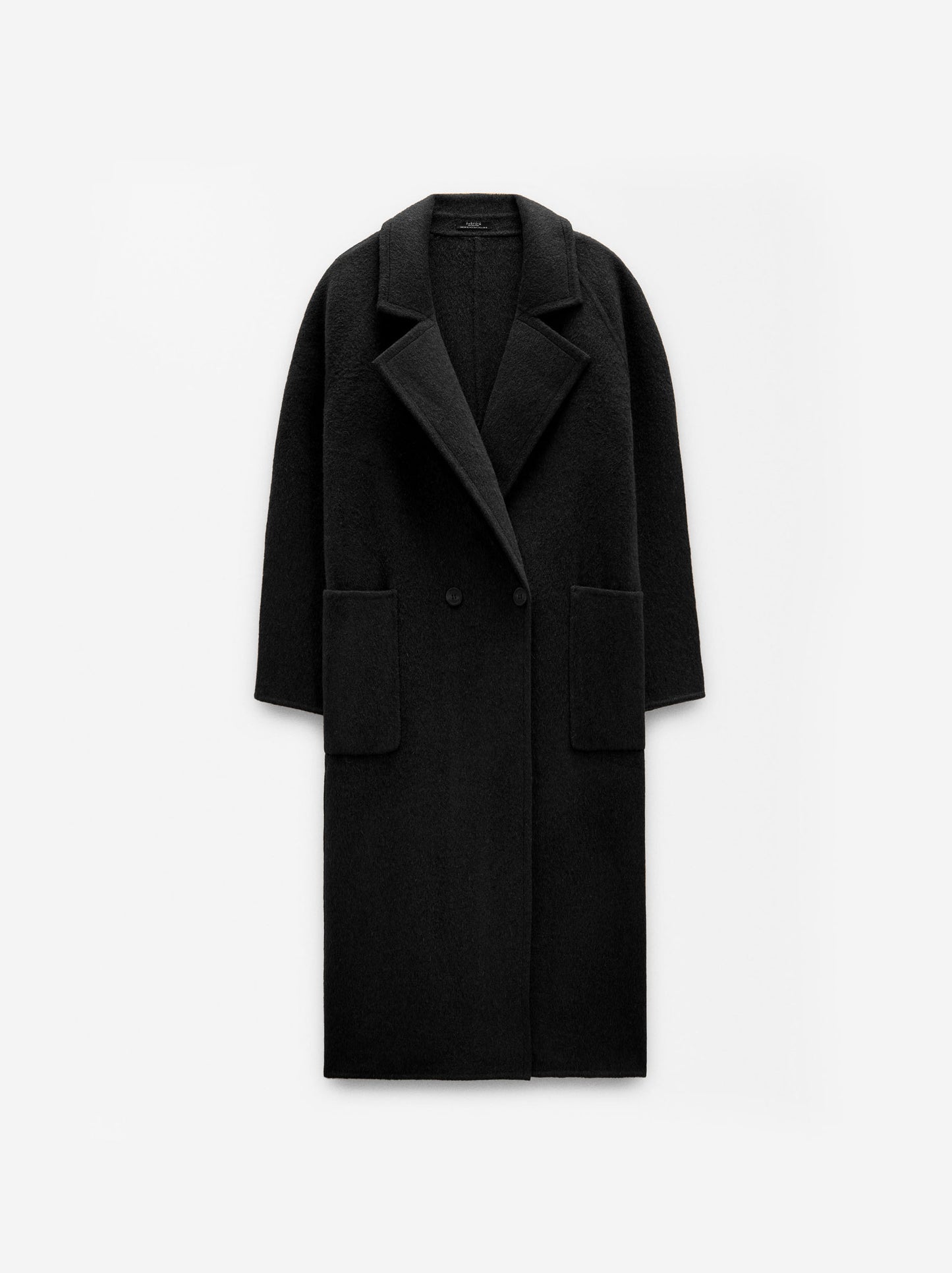 Long Coat With Wool Blend