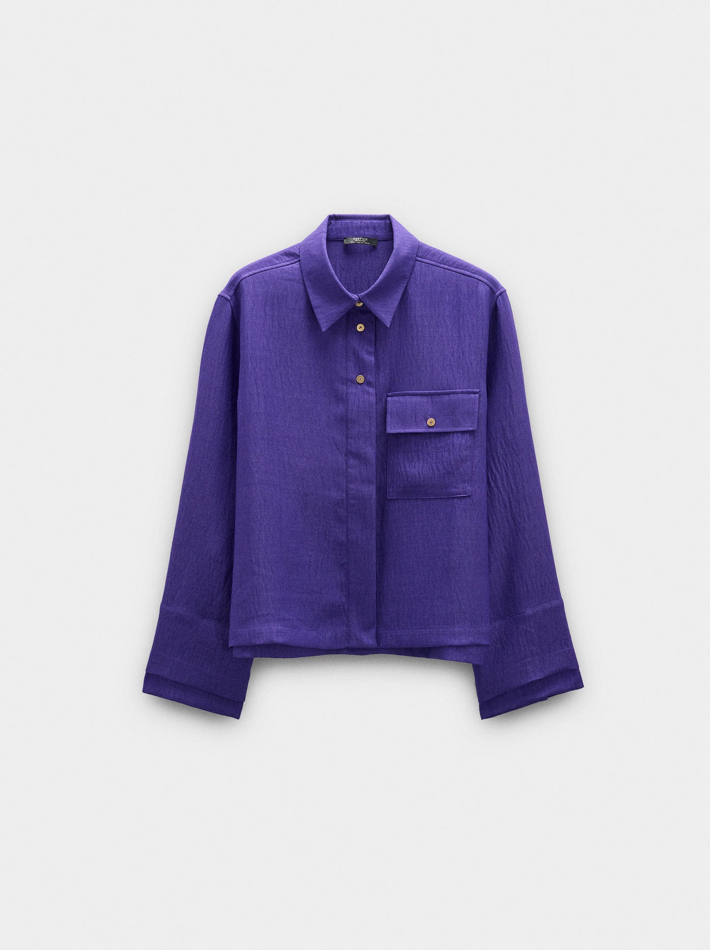 Flowy Shirt With A Crinkled Effect