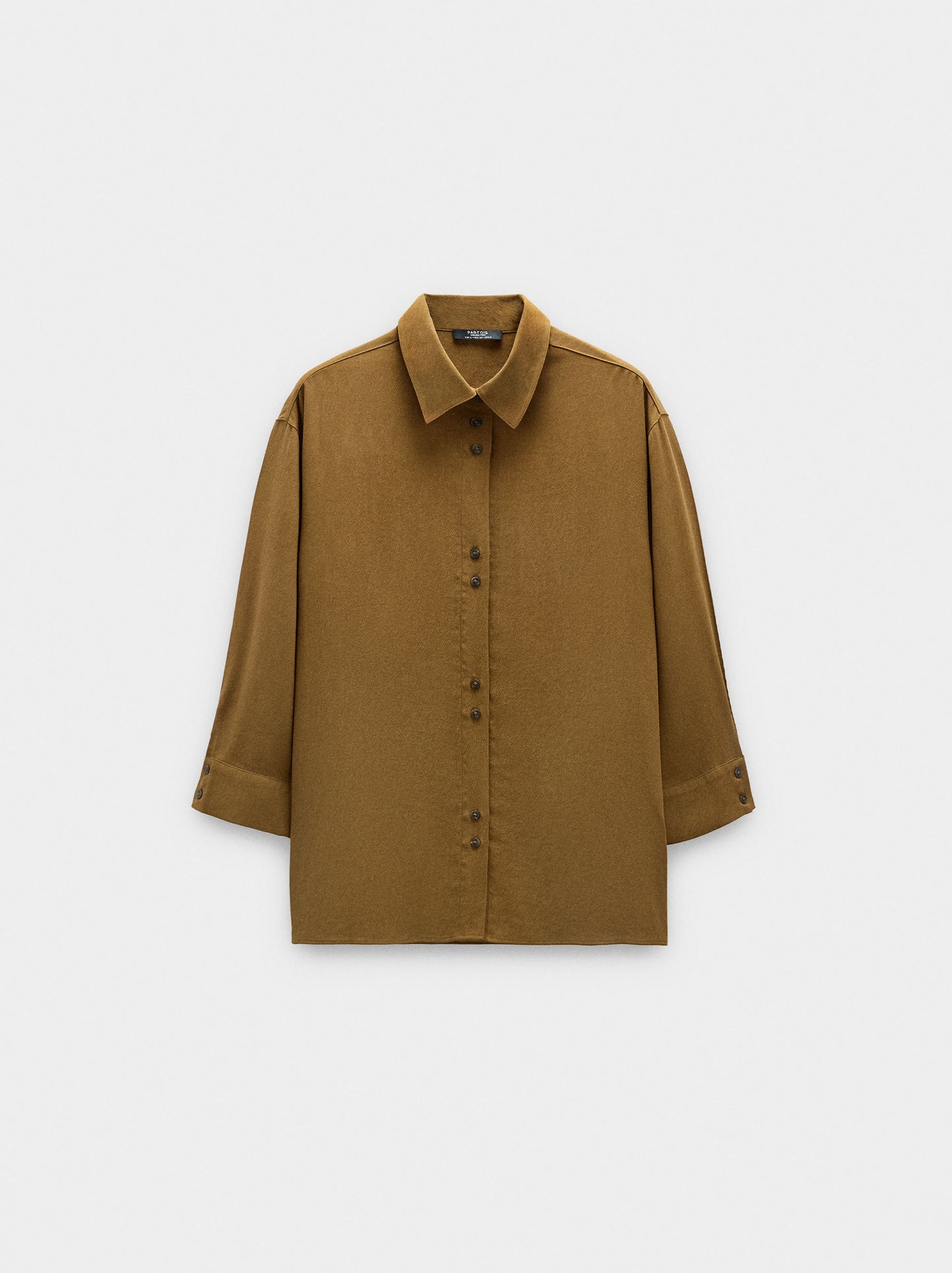 Lyocell Shirt With Double Buttons