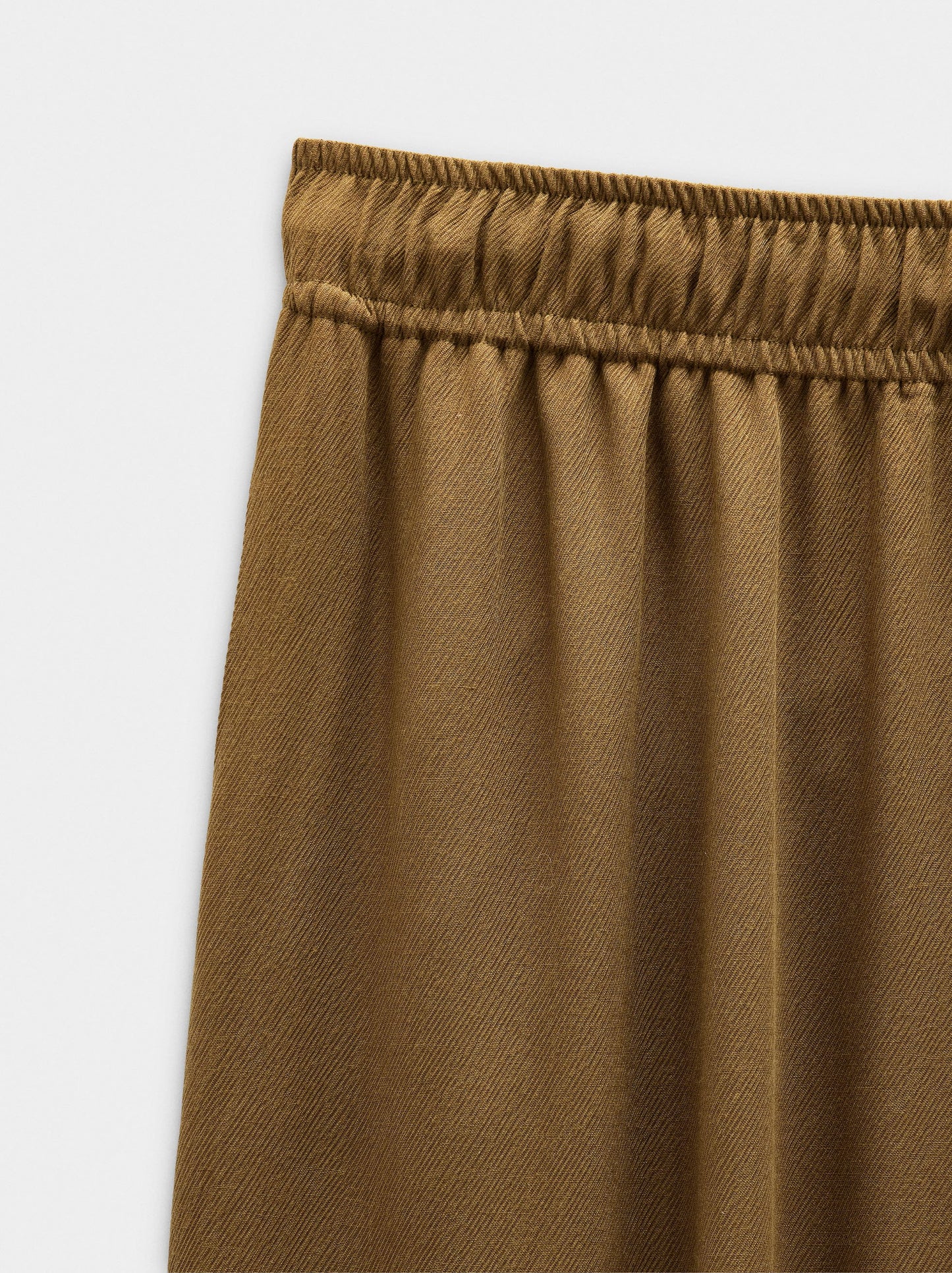 Trousers Of Lyocell With Elastic Waist