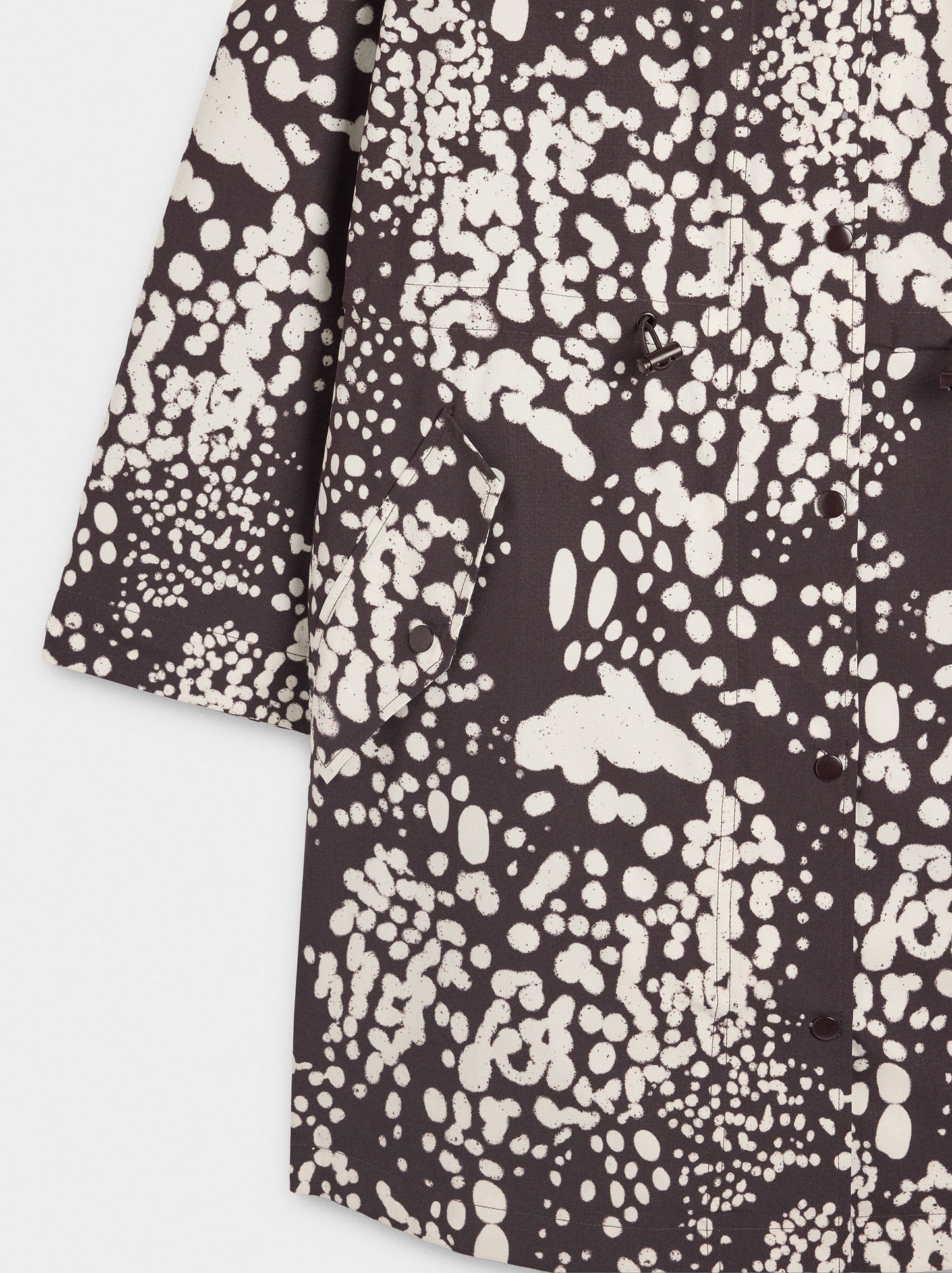 Printed Parka With Hood