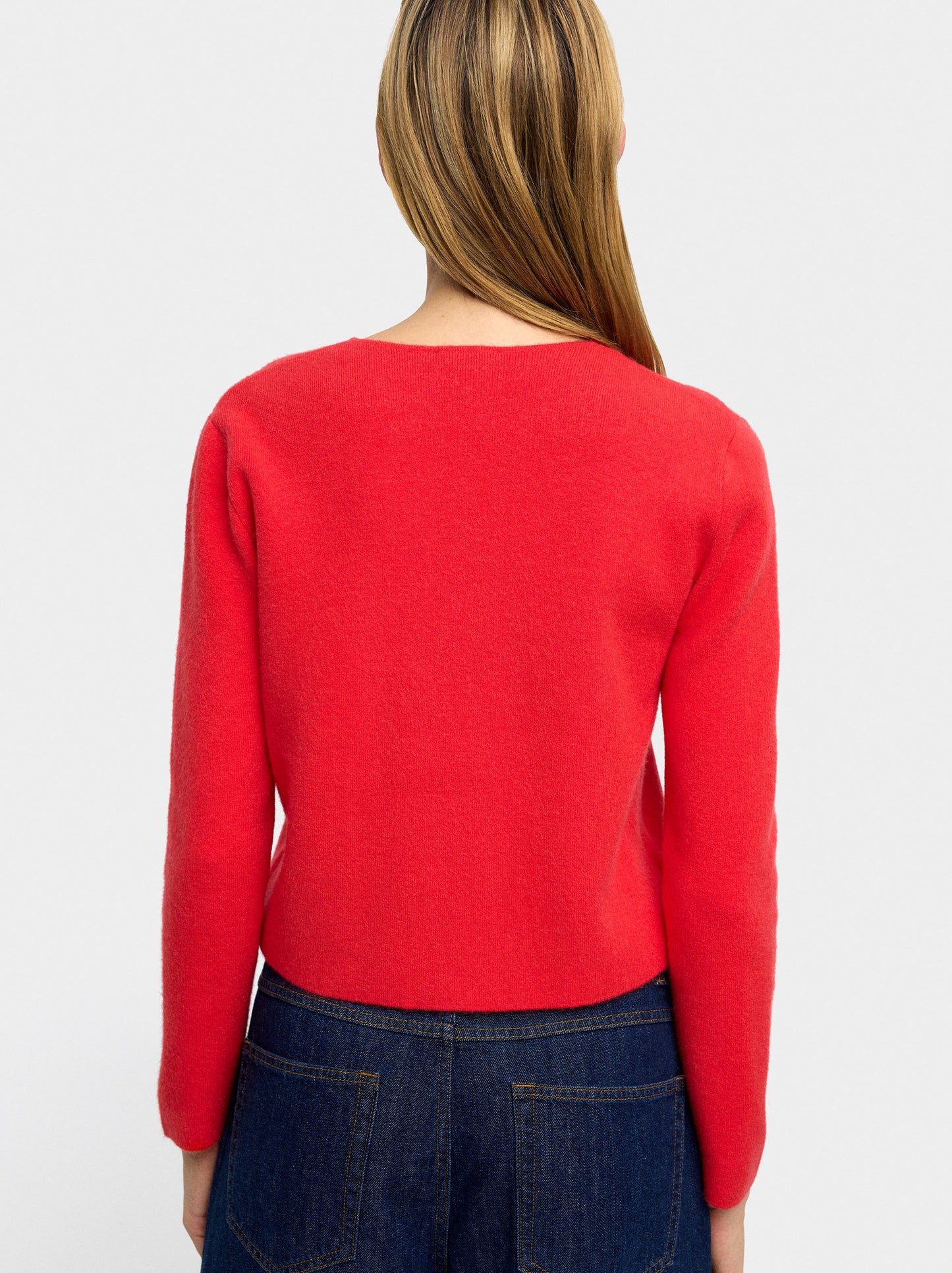 Knit Cardigan With Double Buttons