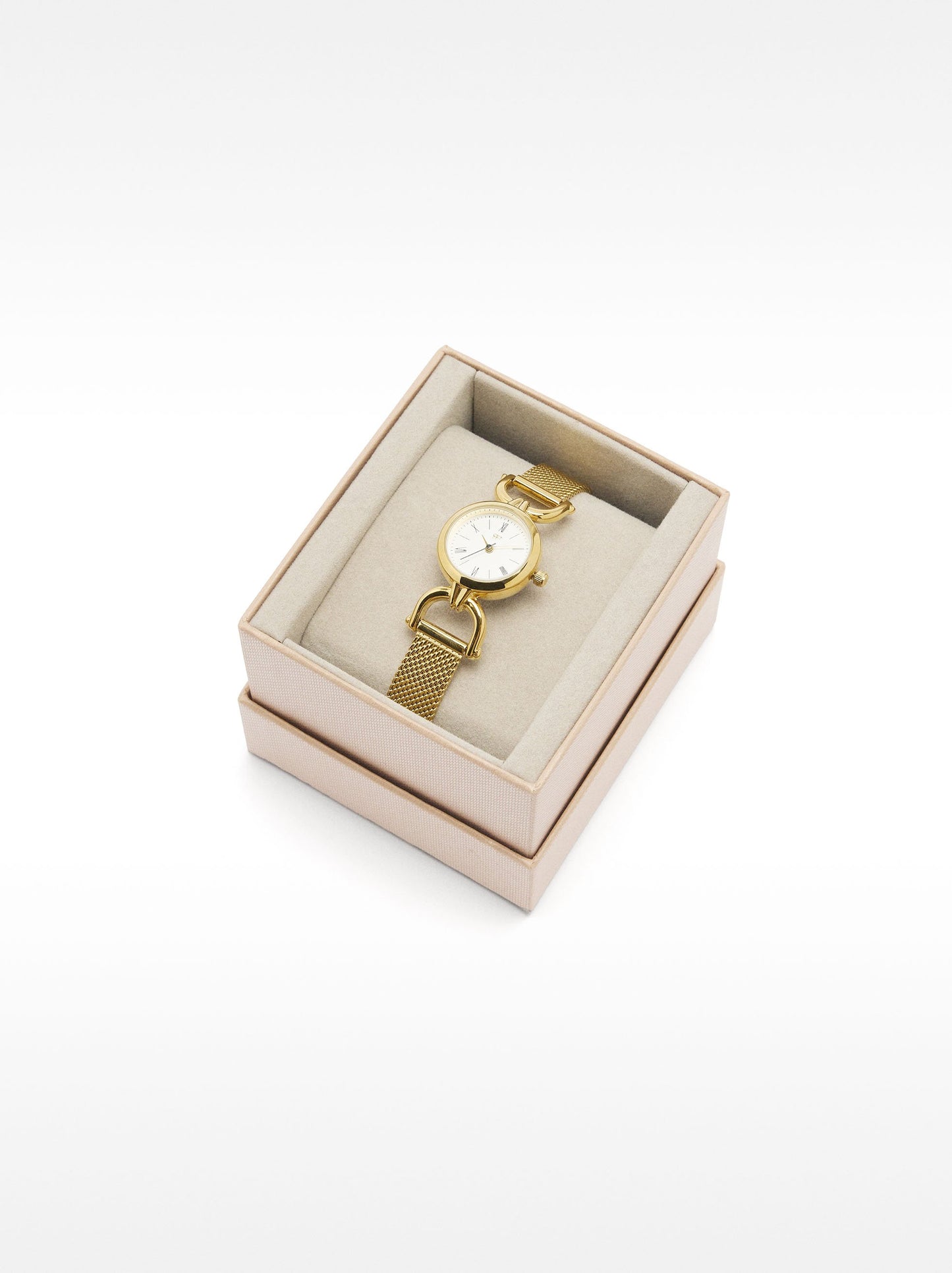 Watch With Stainless Steel Metal Mesh