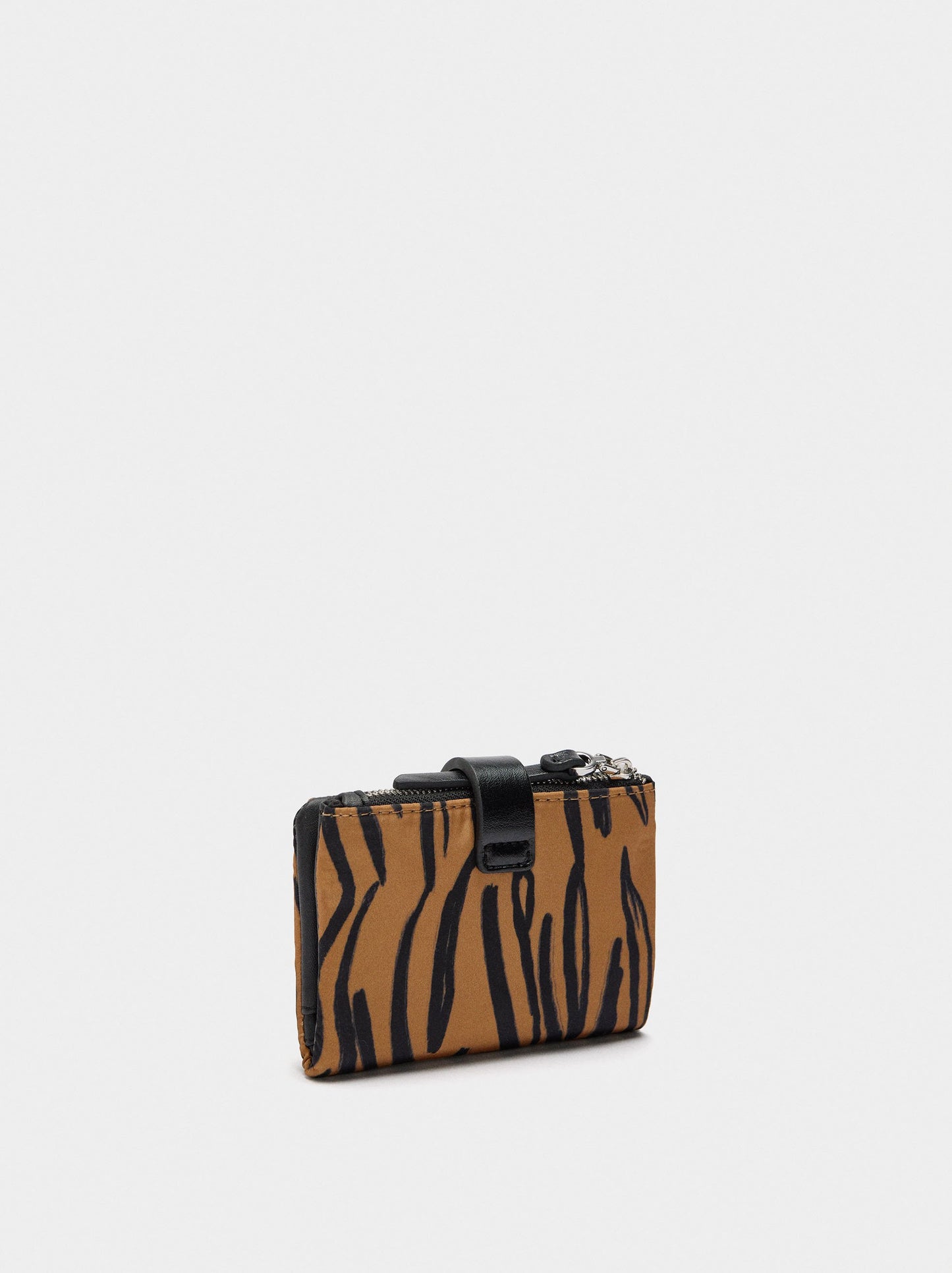 Animal Printed Nylon Wallet