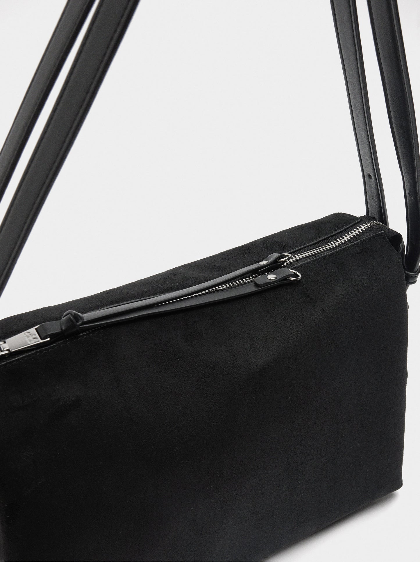 Shoulder Bag With Leather-Effect