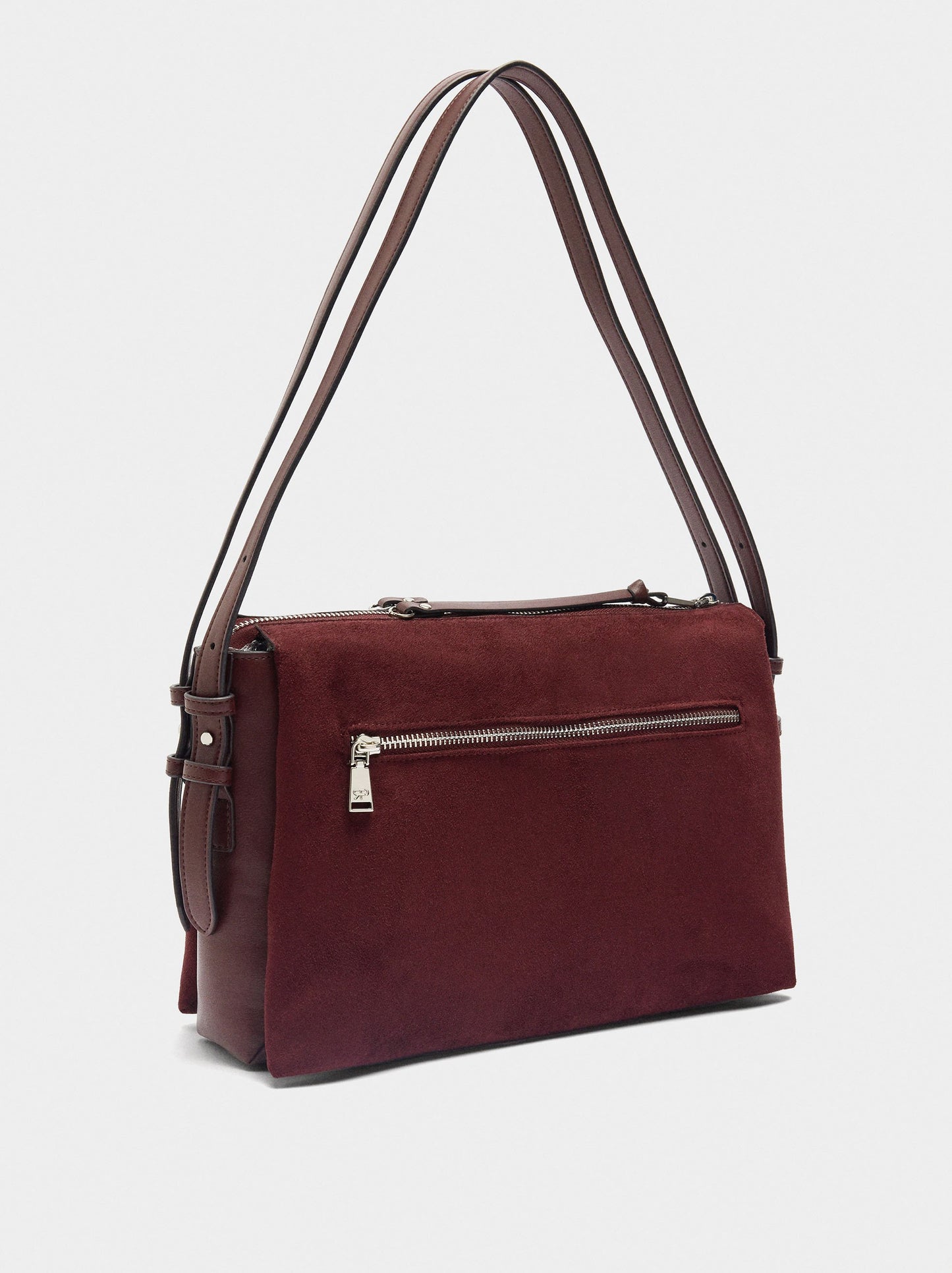 Shoulder Bag With Leather-Effect