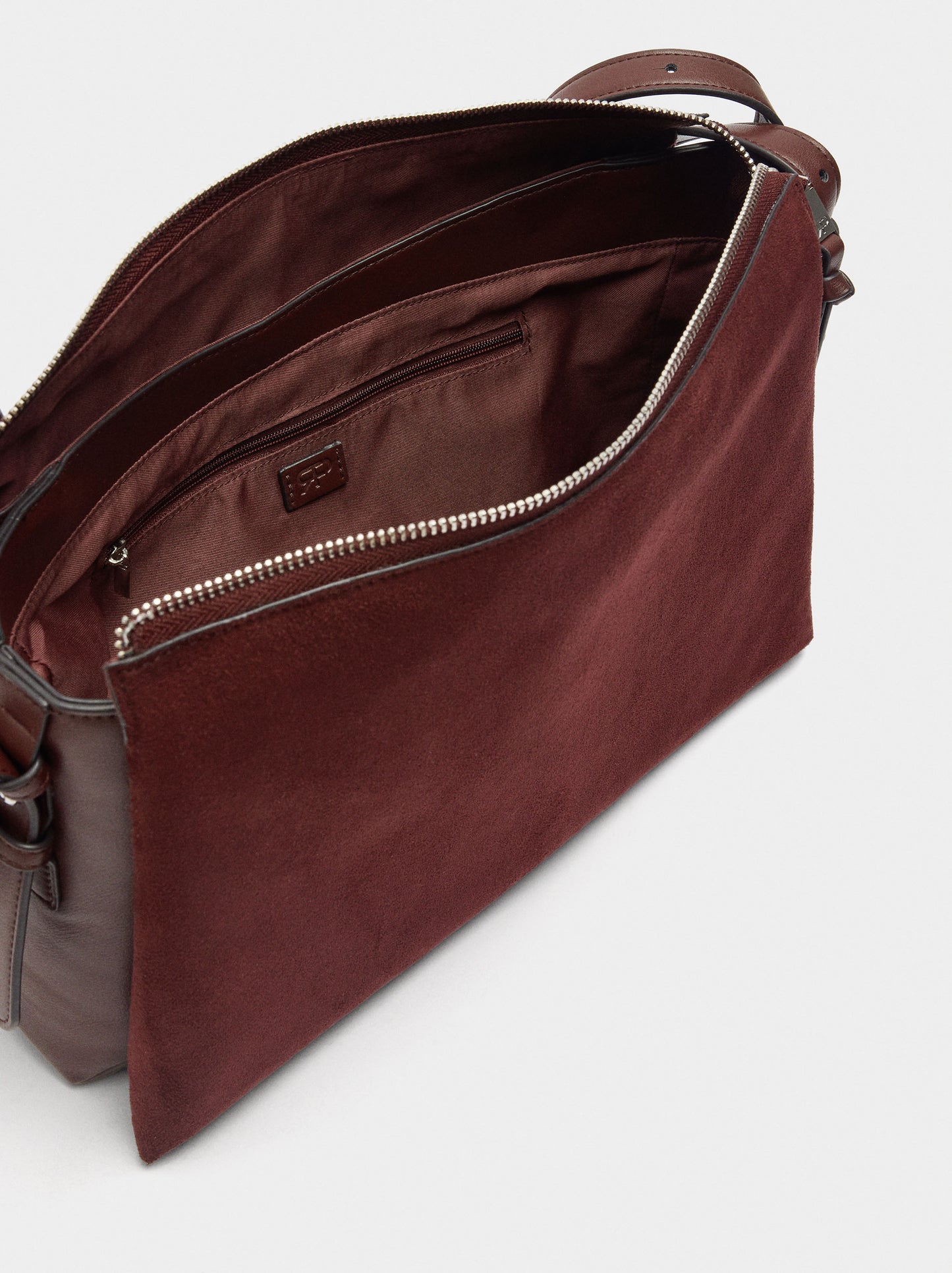 Shoulder Bag With Leather-Effect