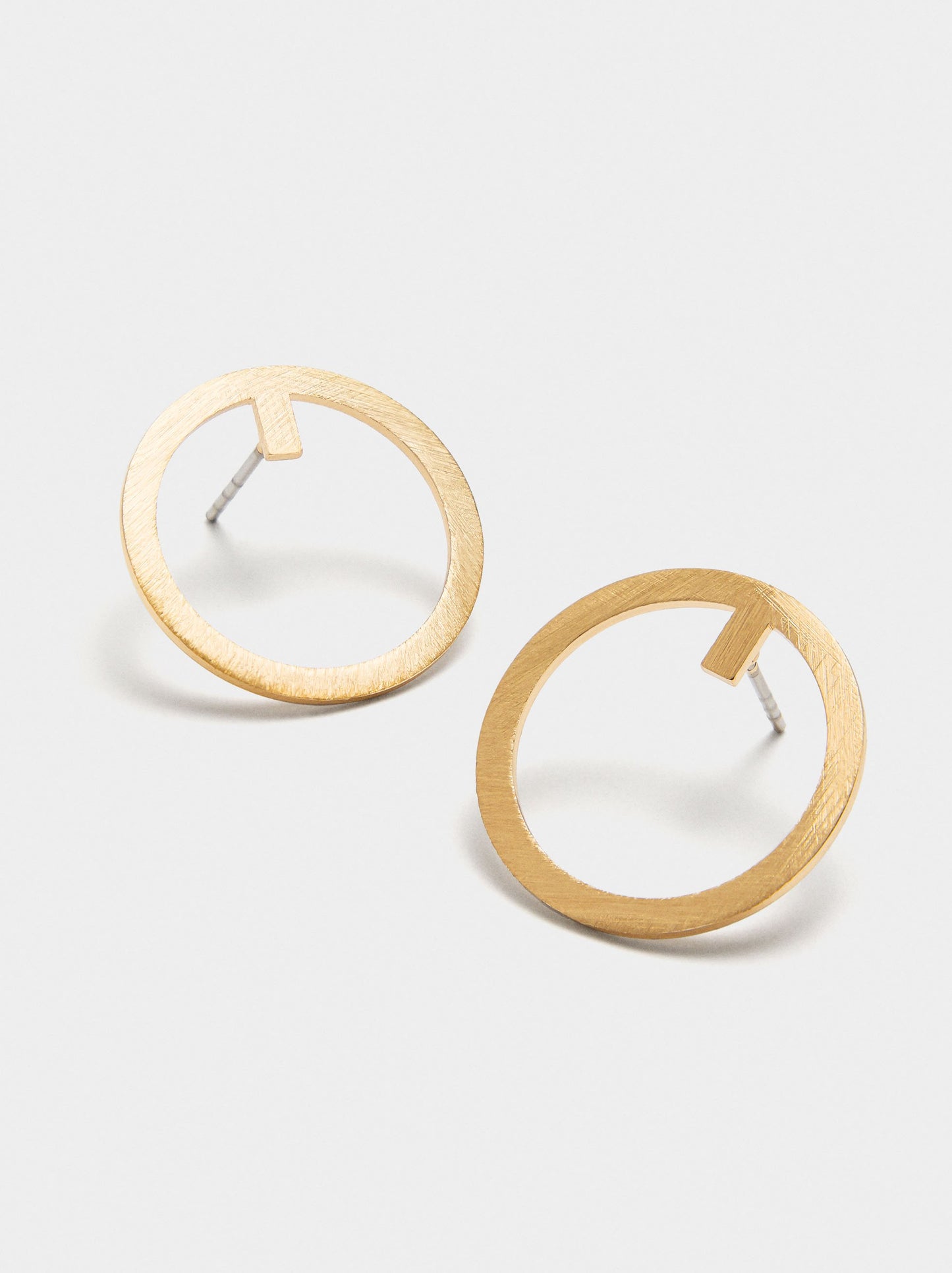 Gold Hoop Earrings