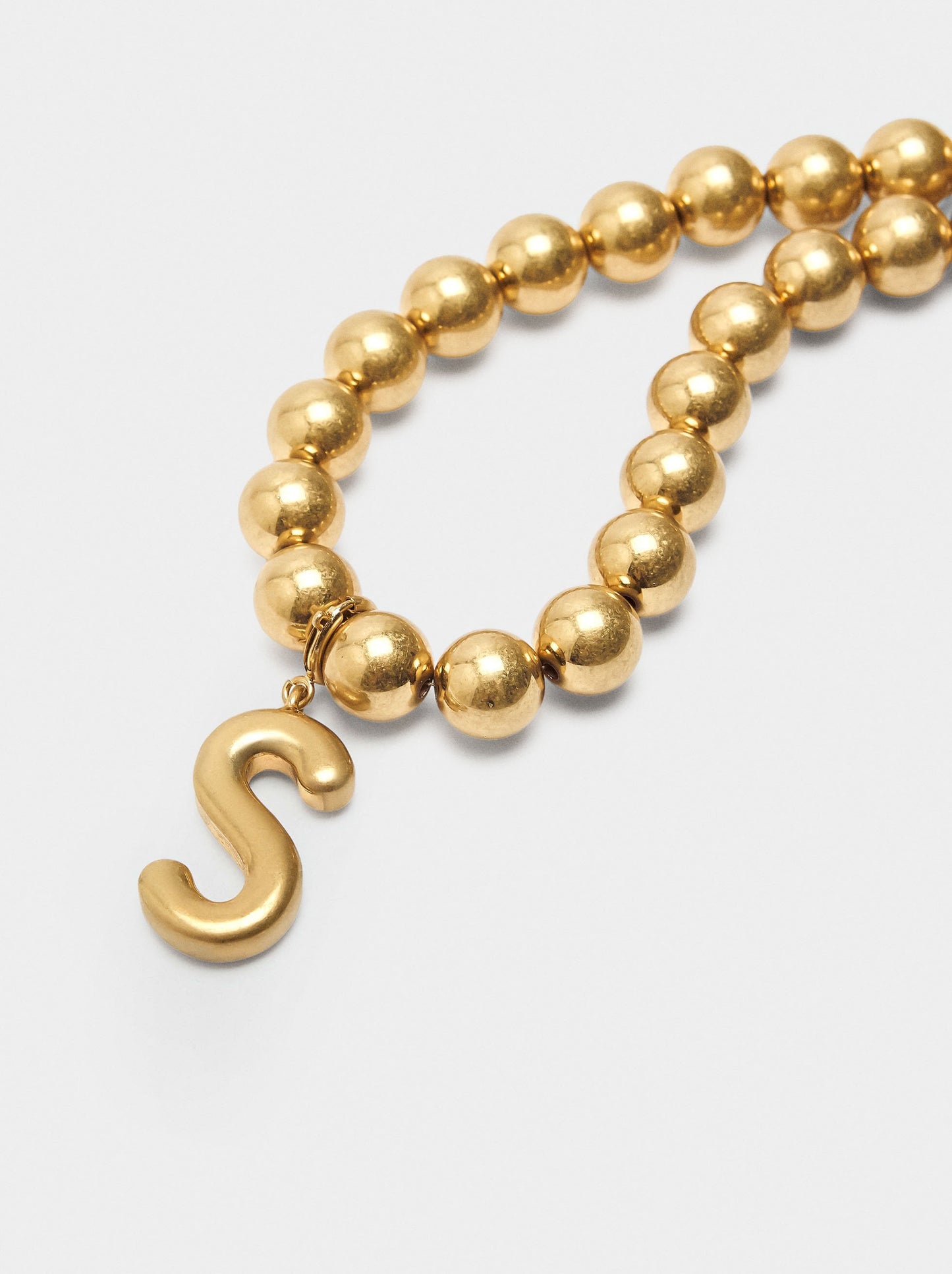 Short Necklace With Beads