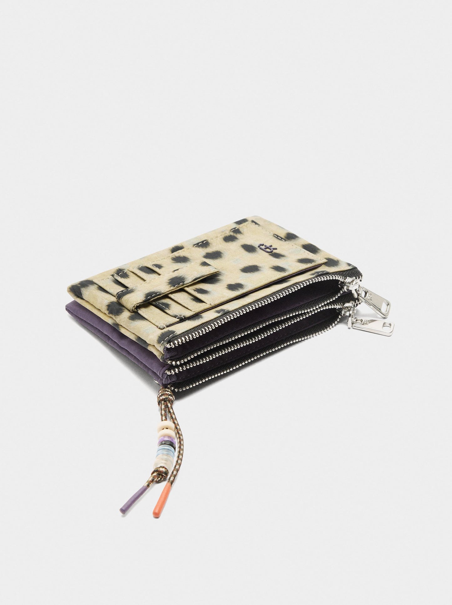 Printed Animal Nylon Card Holder