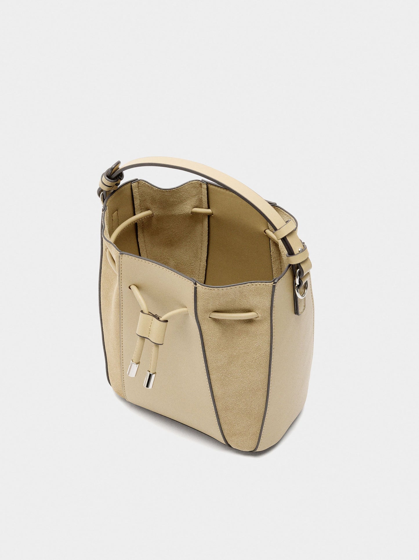 Bucket Bag With Leather S