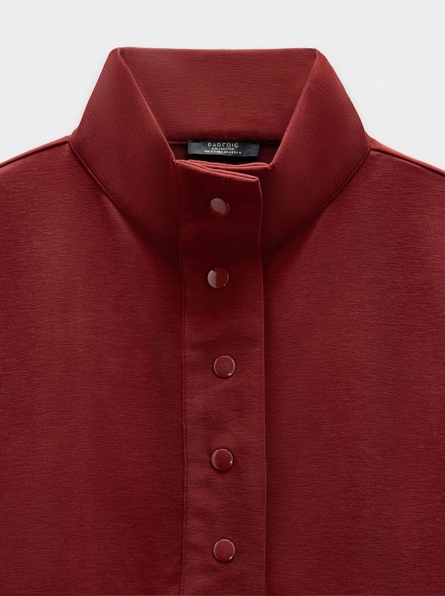 Sweatshirt With Buttons Soft Touch