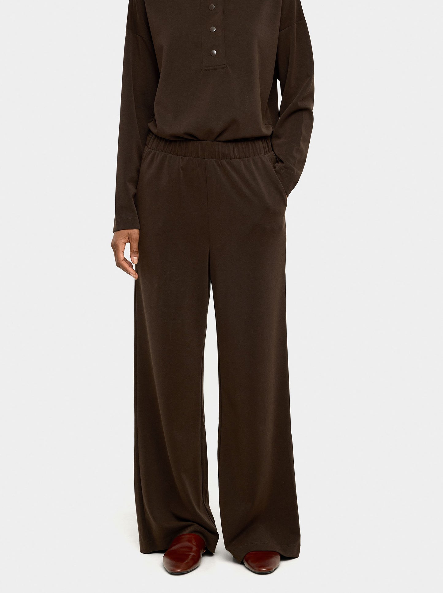 Trousers With Elastic Waist Soft Touch