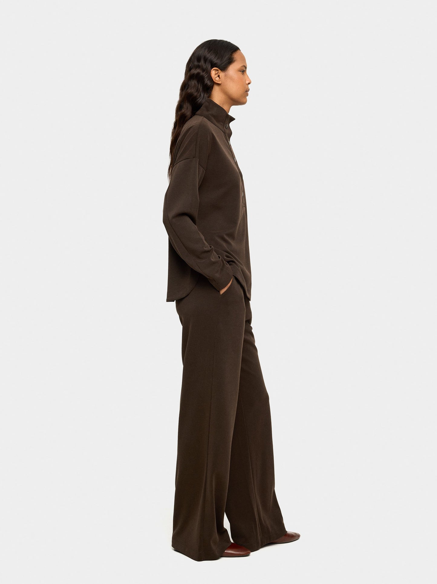 Trousers With Elastic Waist Soft Touch