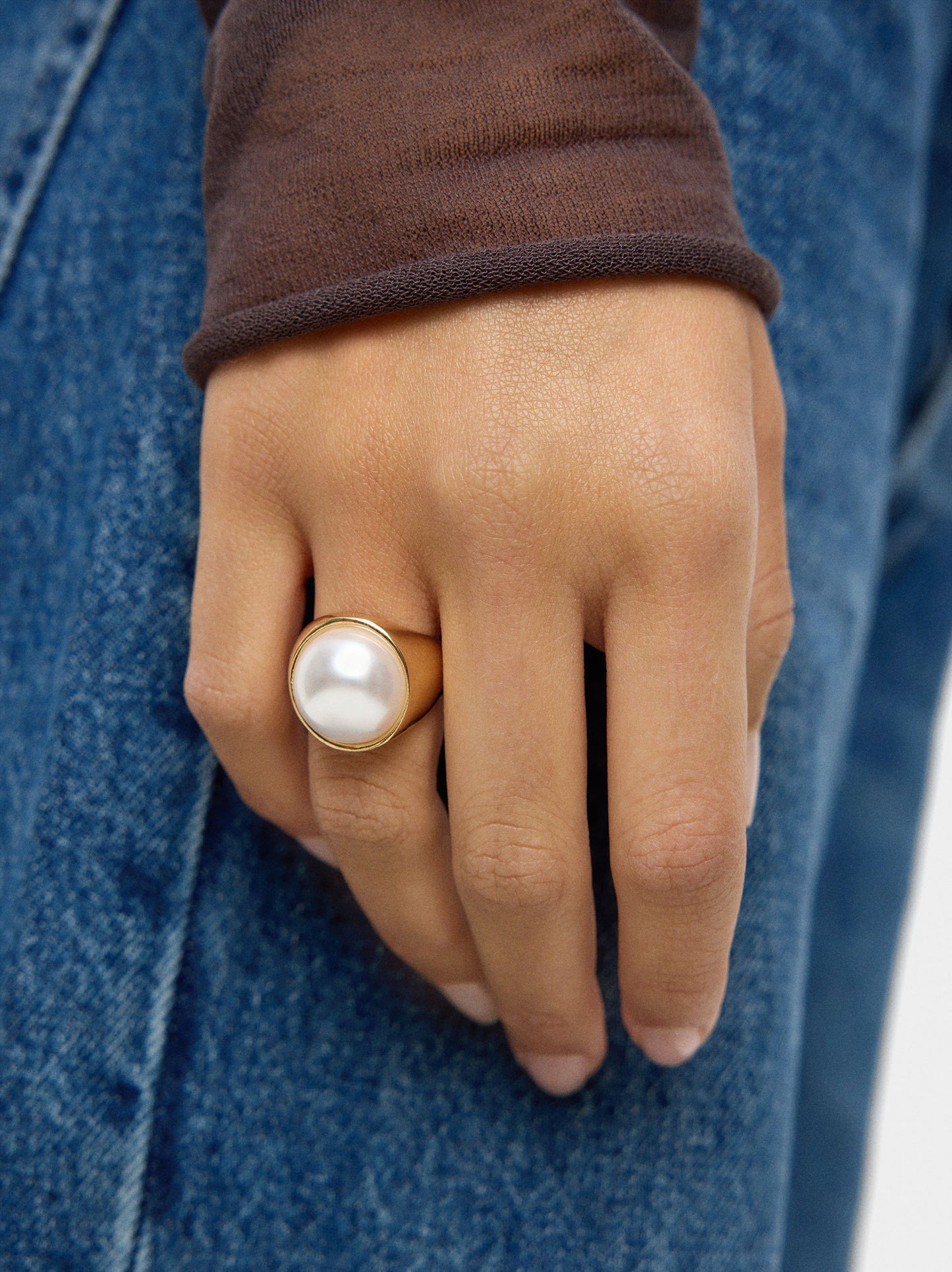 Ring With Pearl