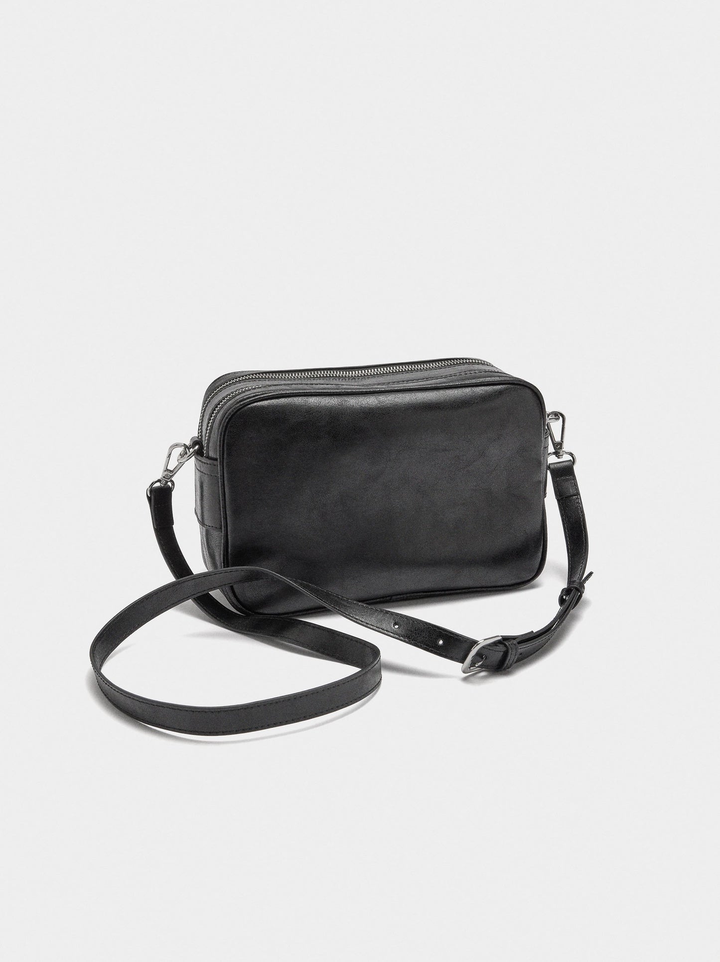 Crossbody Bag With Aged Effect