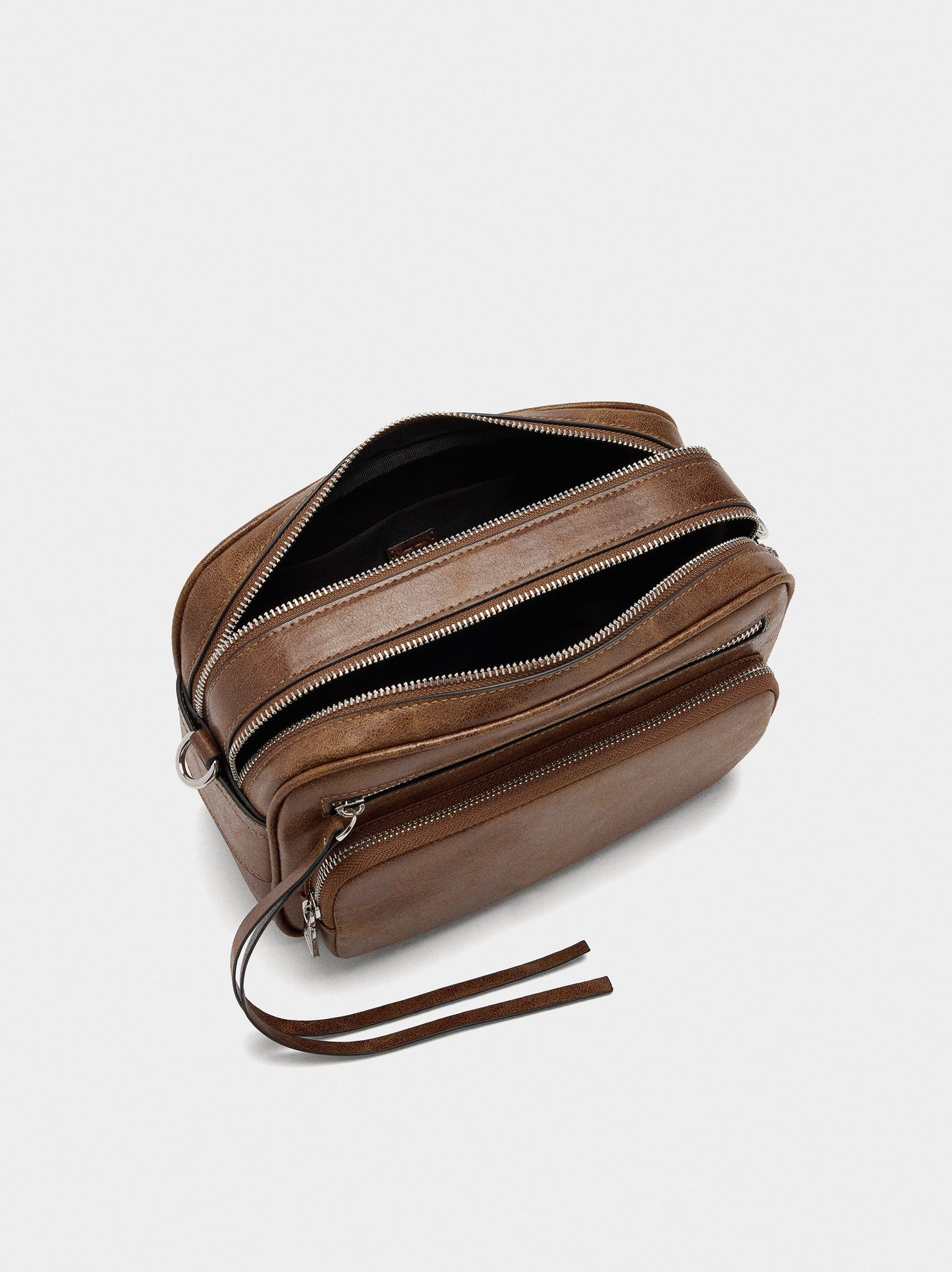 Crossbody Bag With Aged Effect