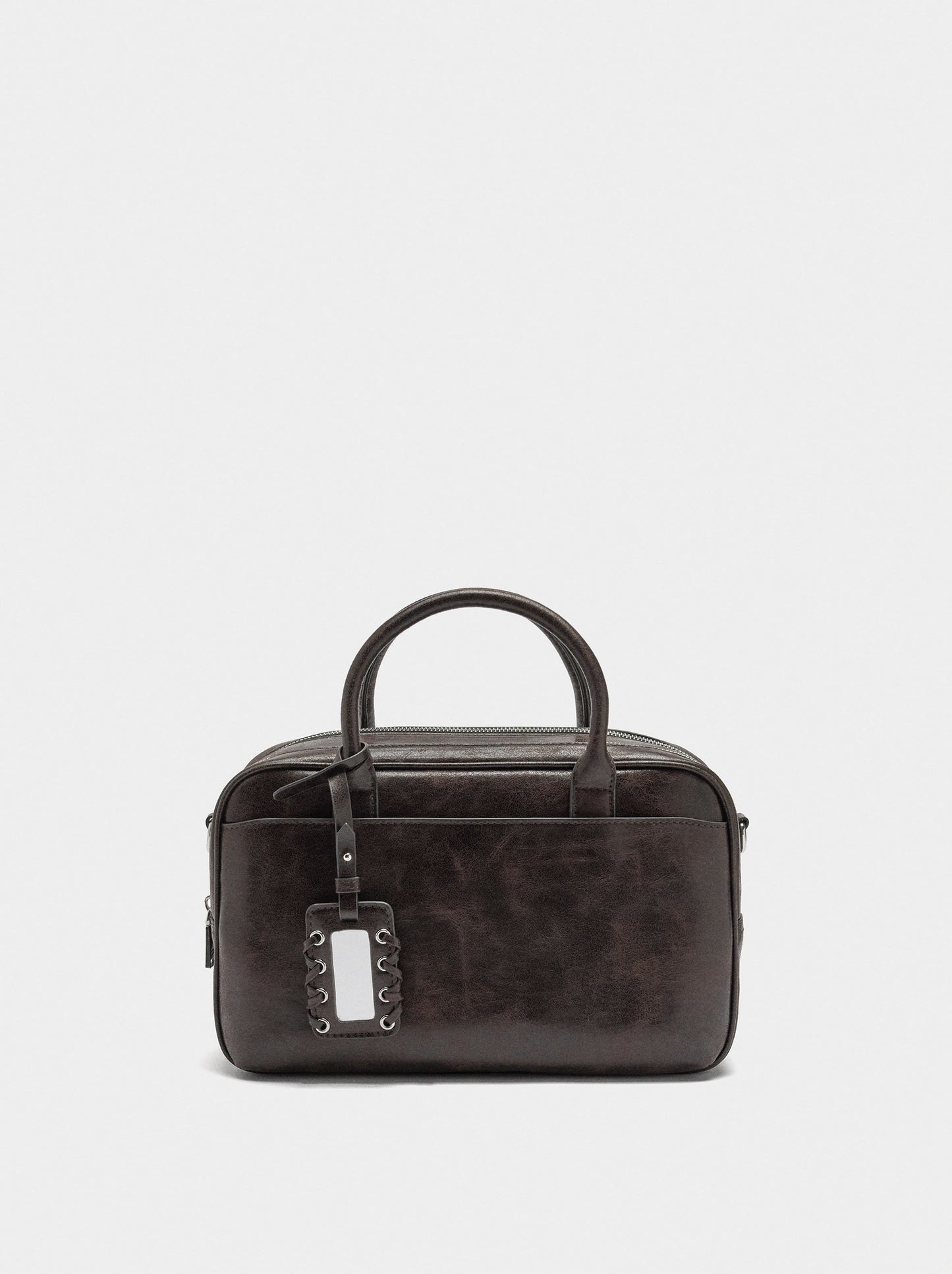 Bowling Bag With Aged Effect
