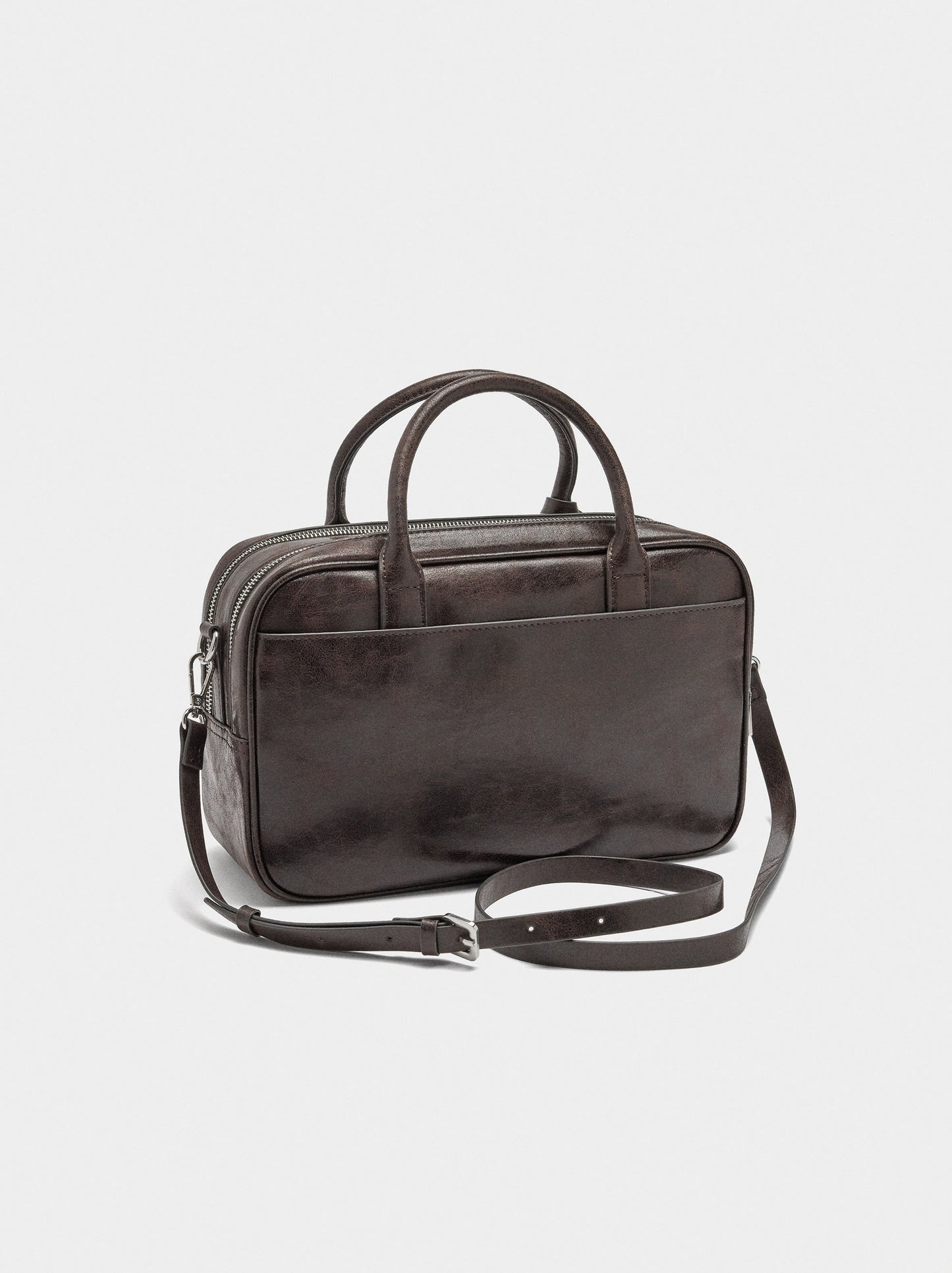Bowling Bag With Aged Effect