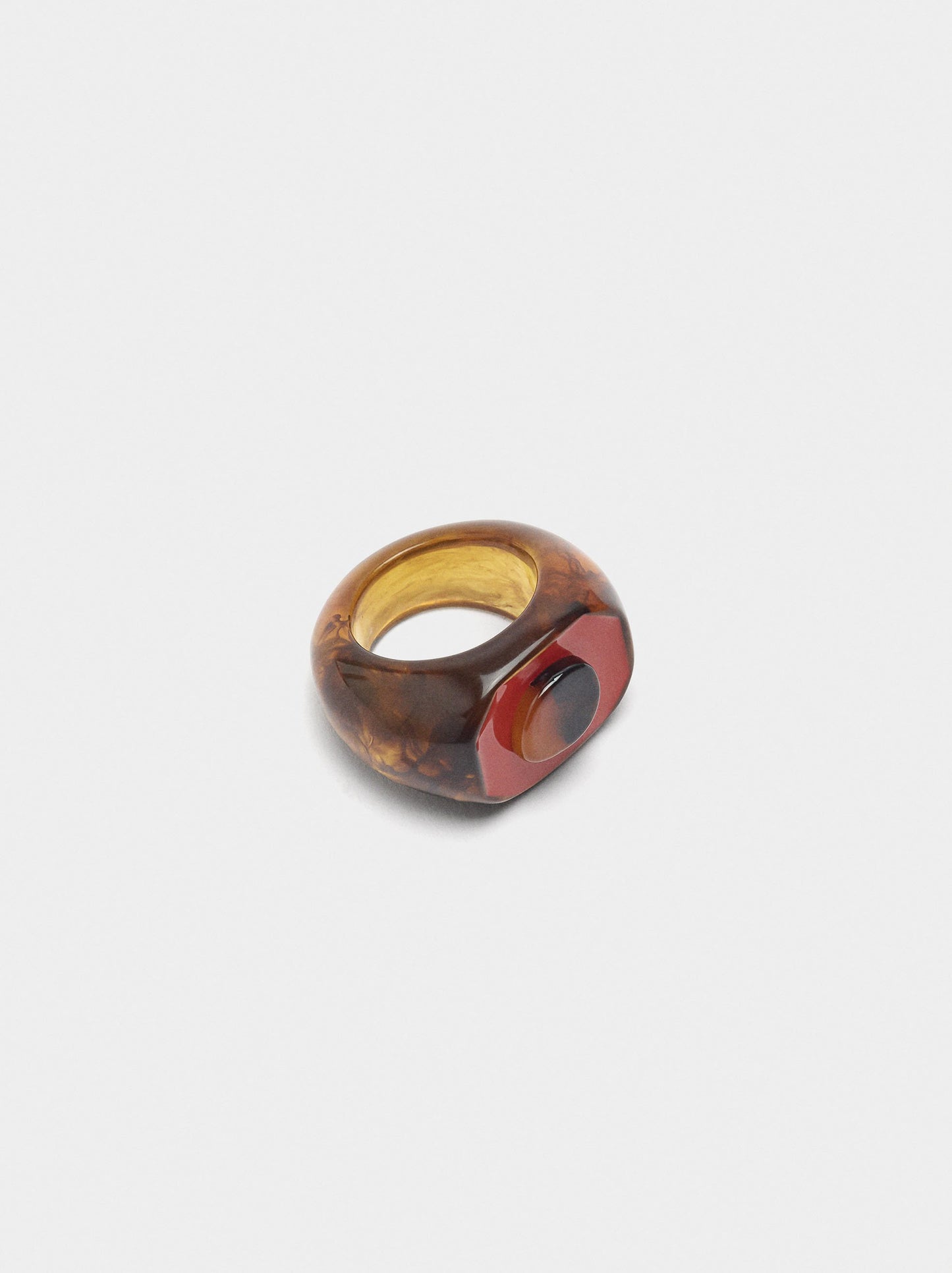 Ring With Stone Effect