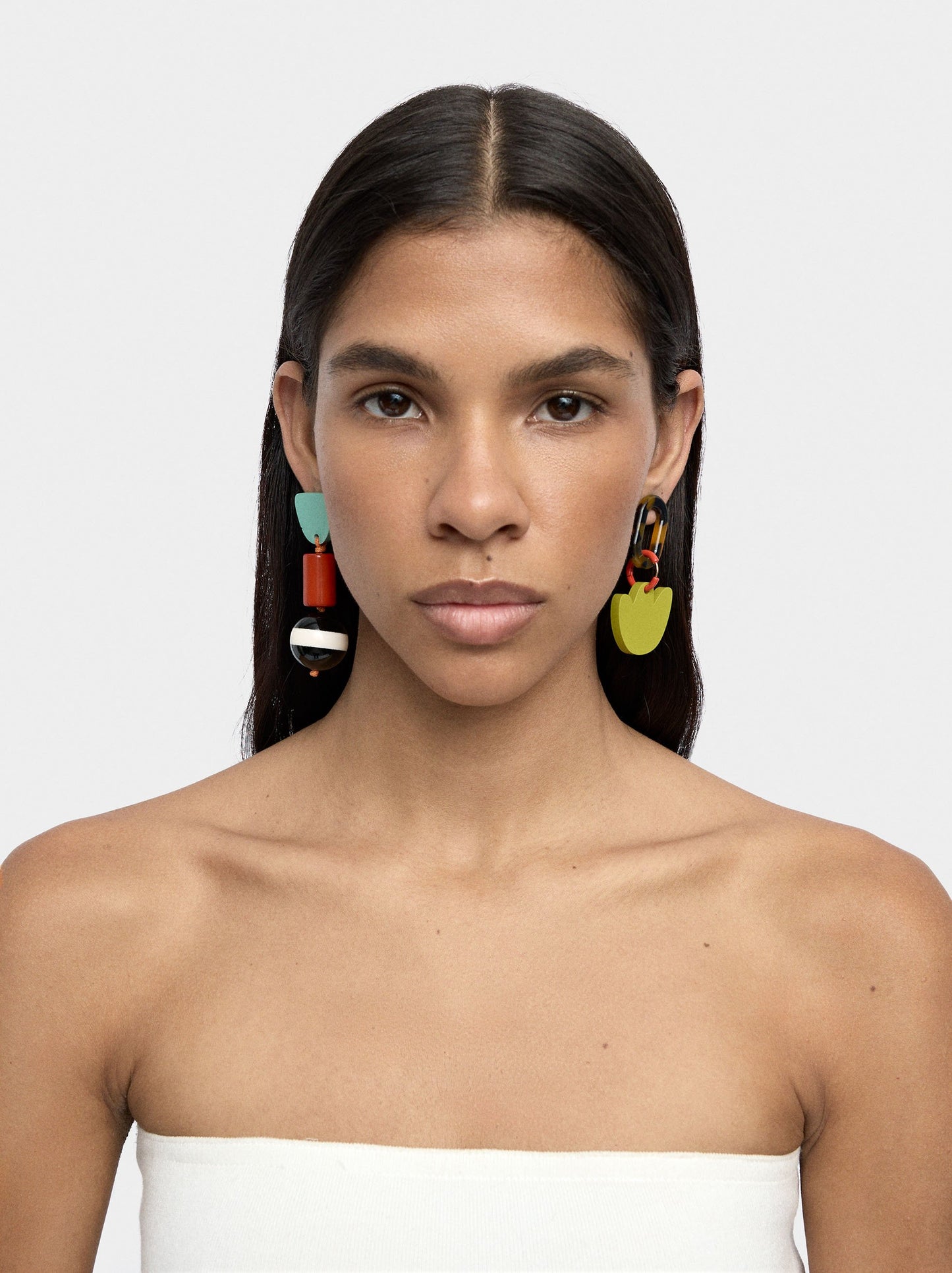 Asymmetric Long Earrings