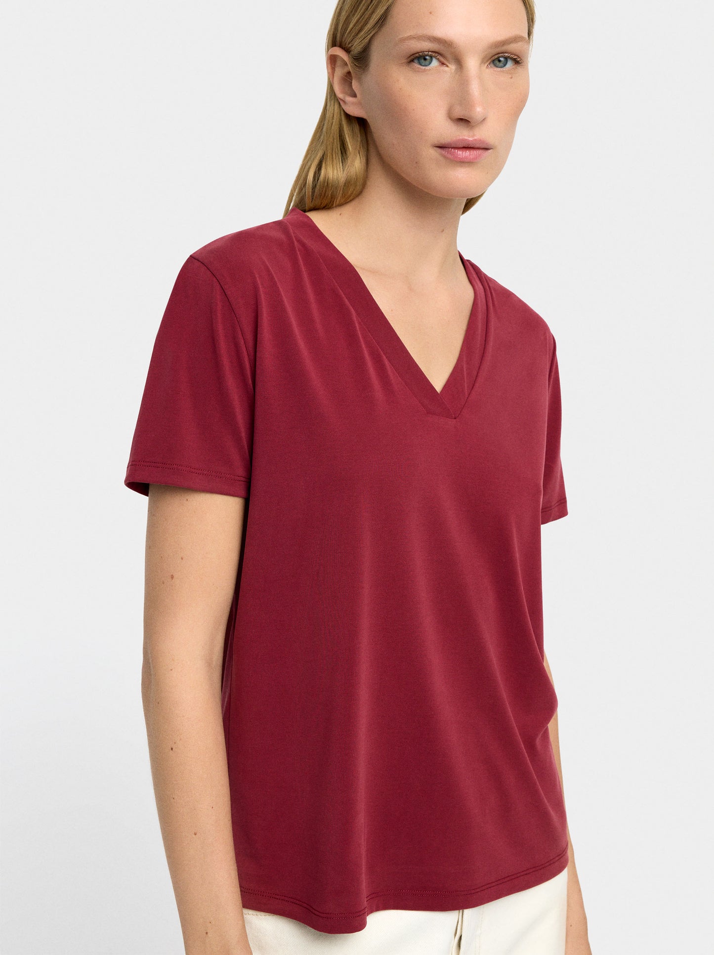 V-Neck Basic T-Shirt