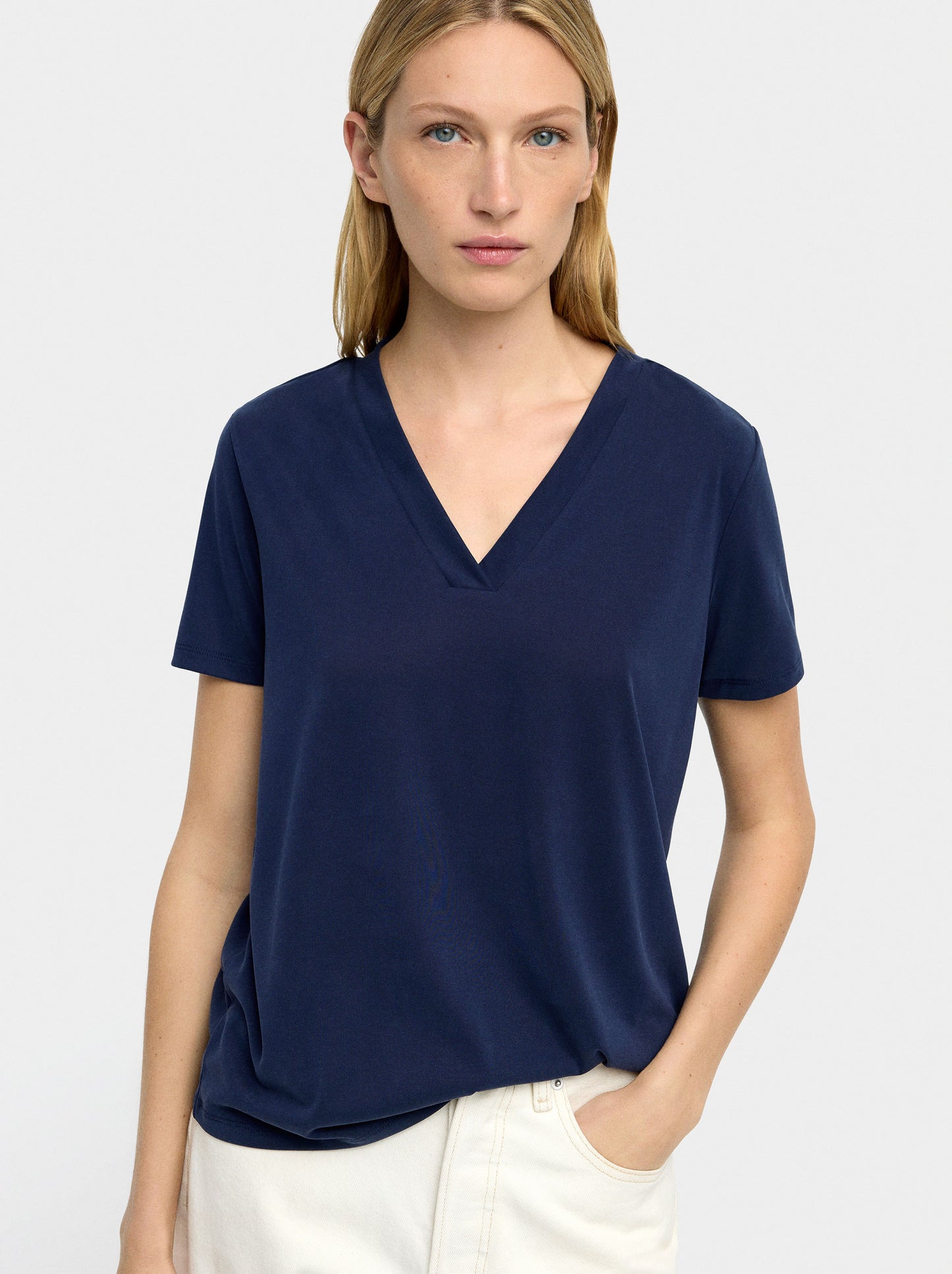 V-Neck Basic T-Shirt