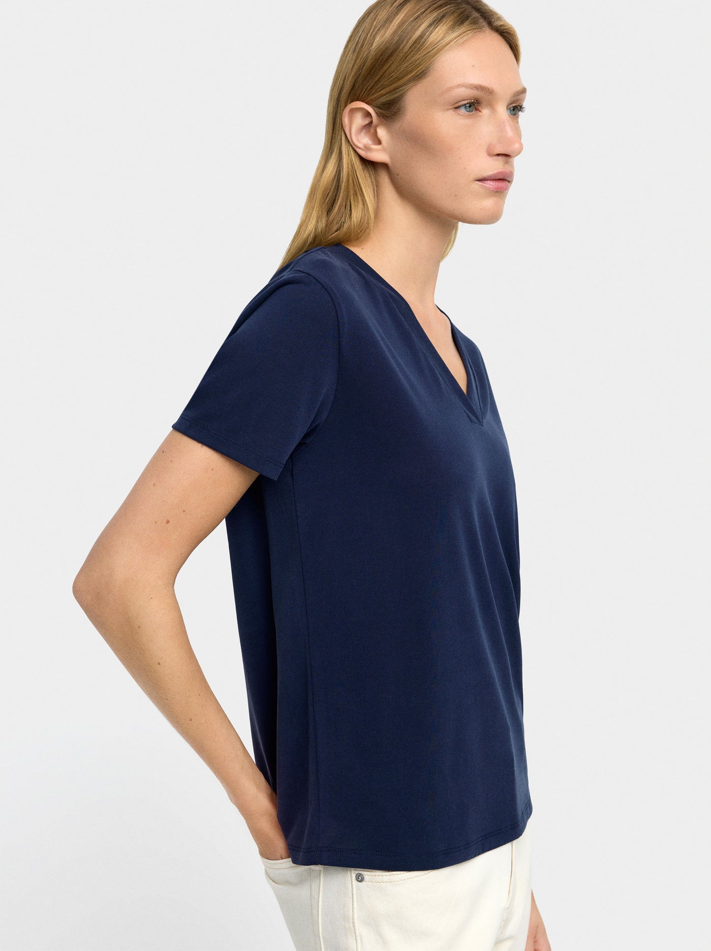 V-Neck Basic T-Shirt