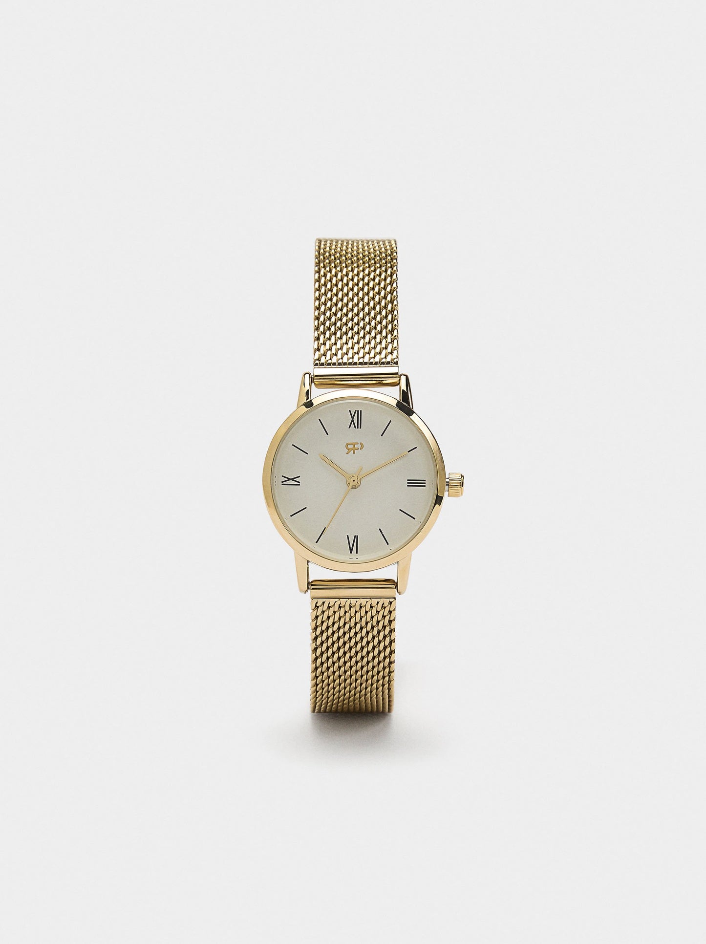Watch With Stainless Steel Mesh Strap