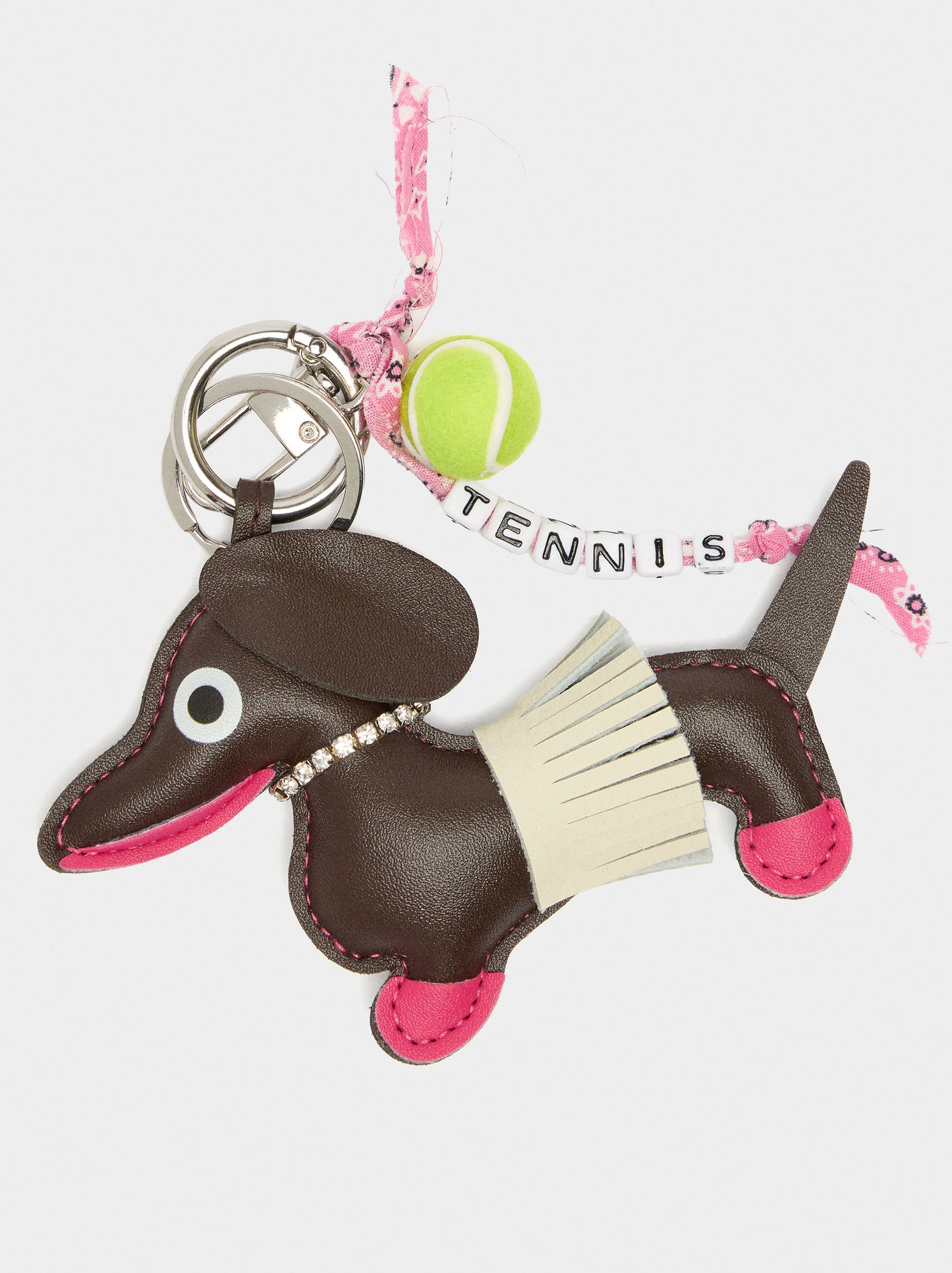 Dog Keychain Charm