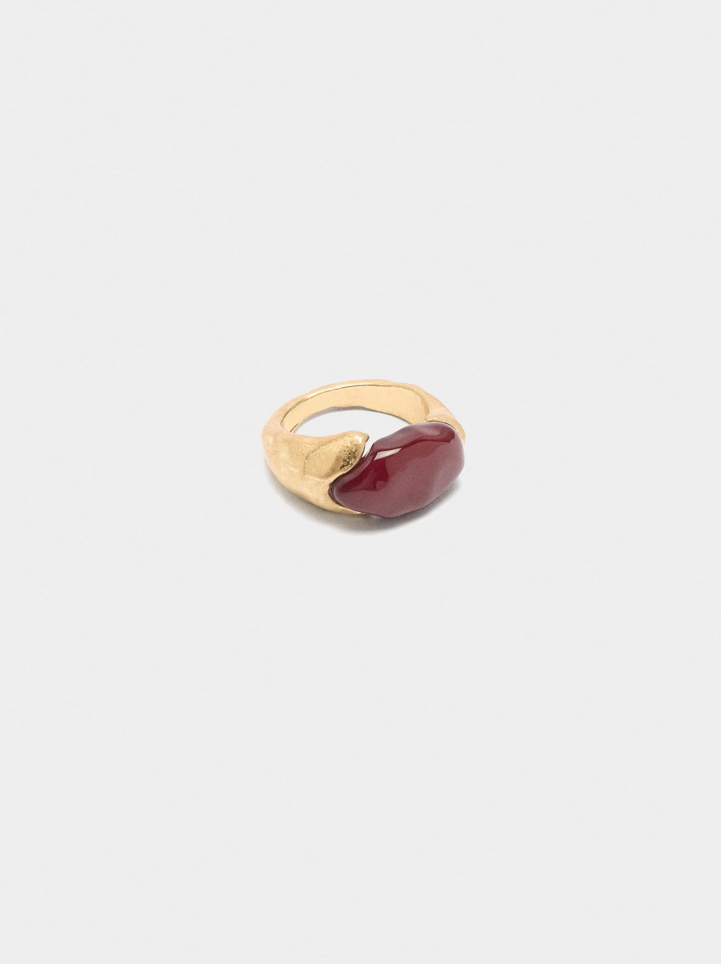 Irregular Oval Ring