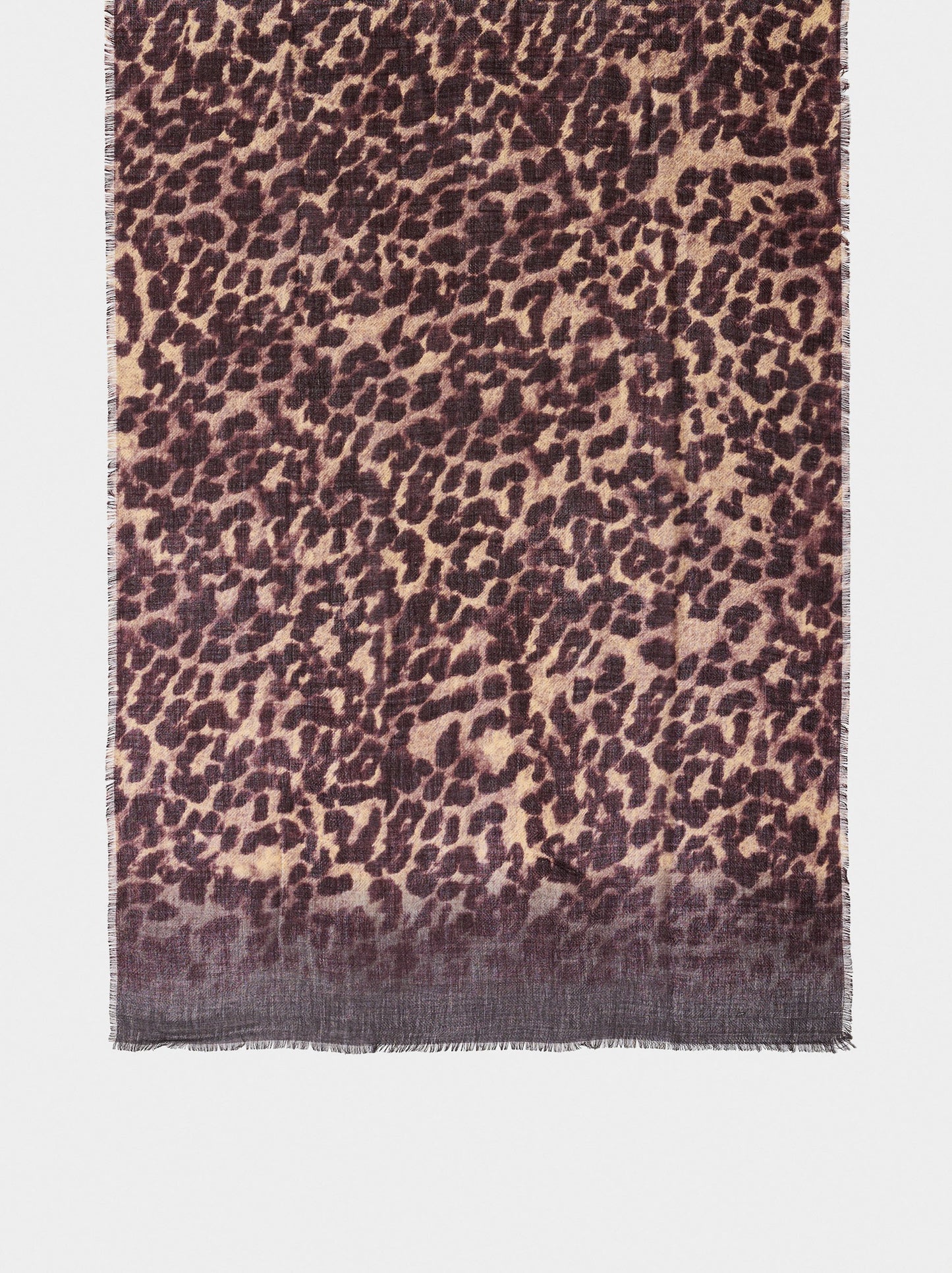 Scarf With Animal Printed