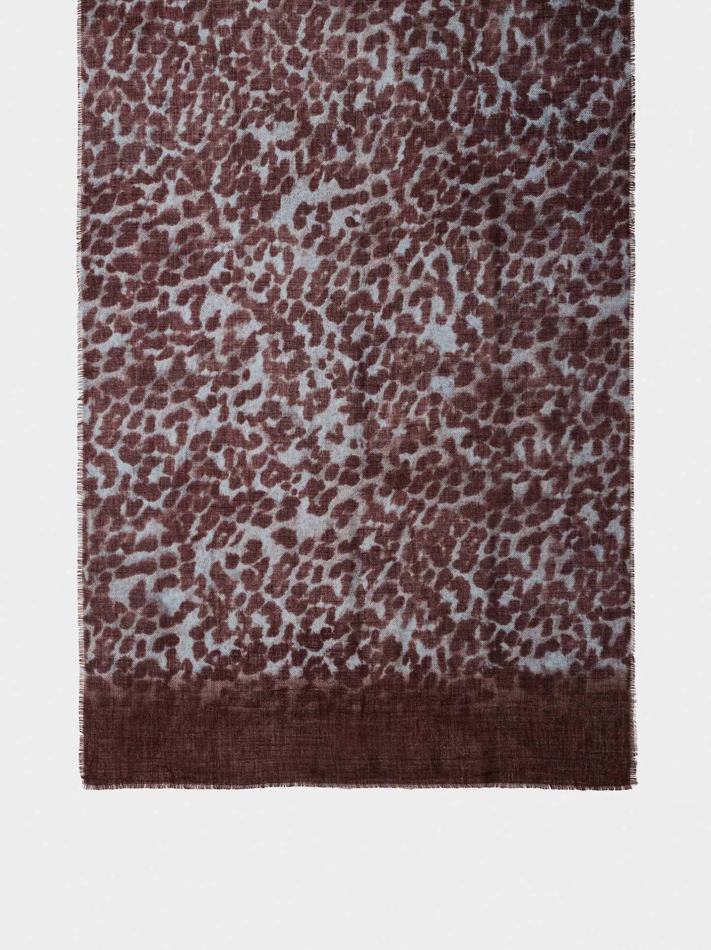 Scarf With Animal Printed