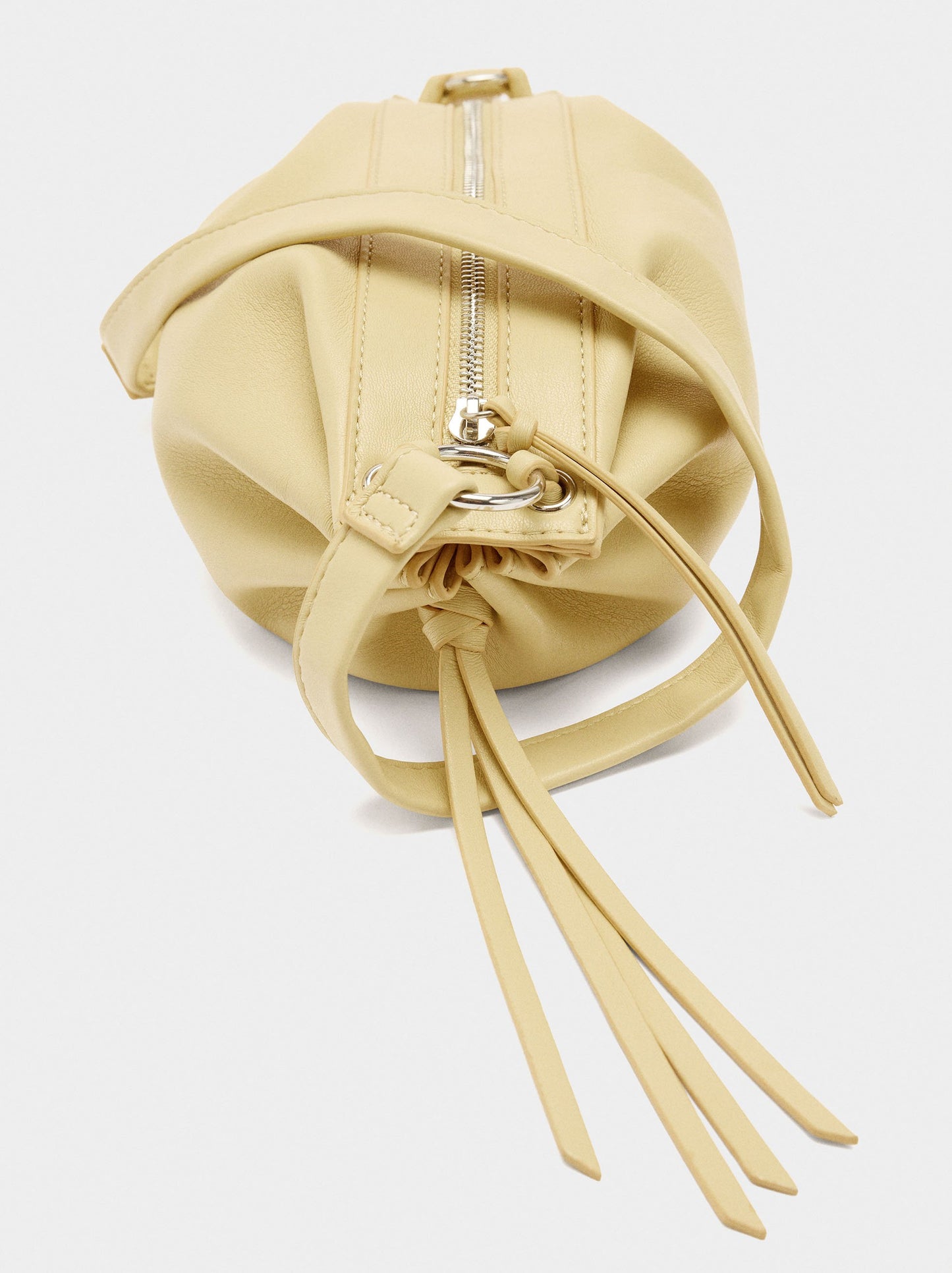 Crossbody Bag With Gathers