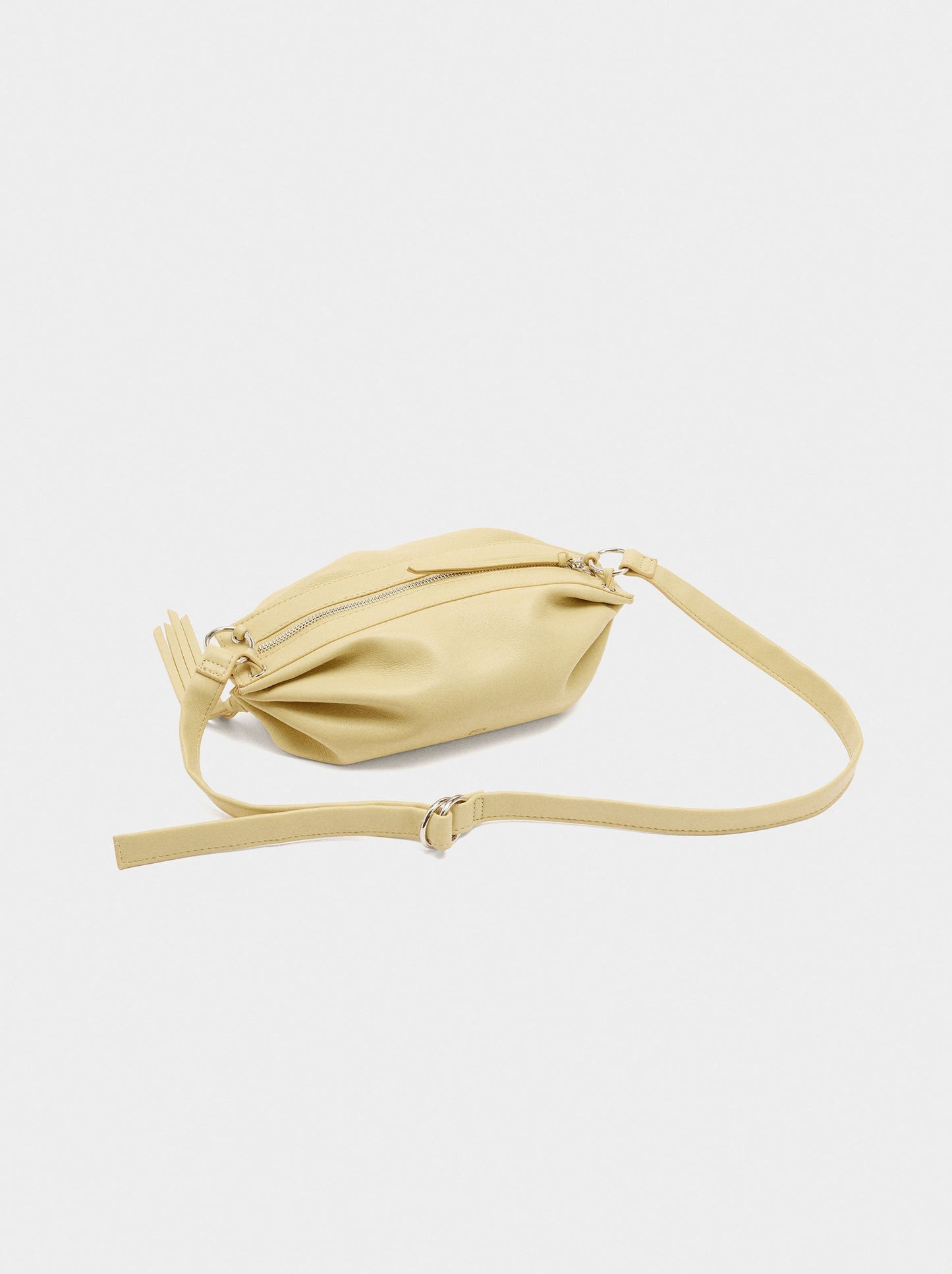 Crossbody Bag With Gathers