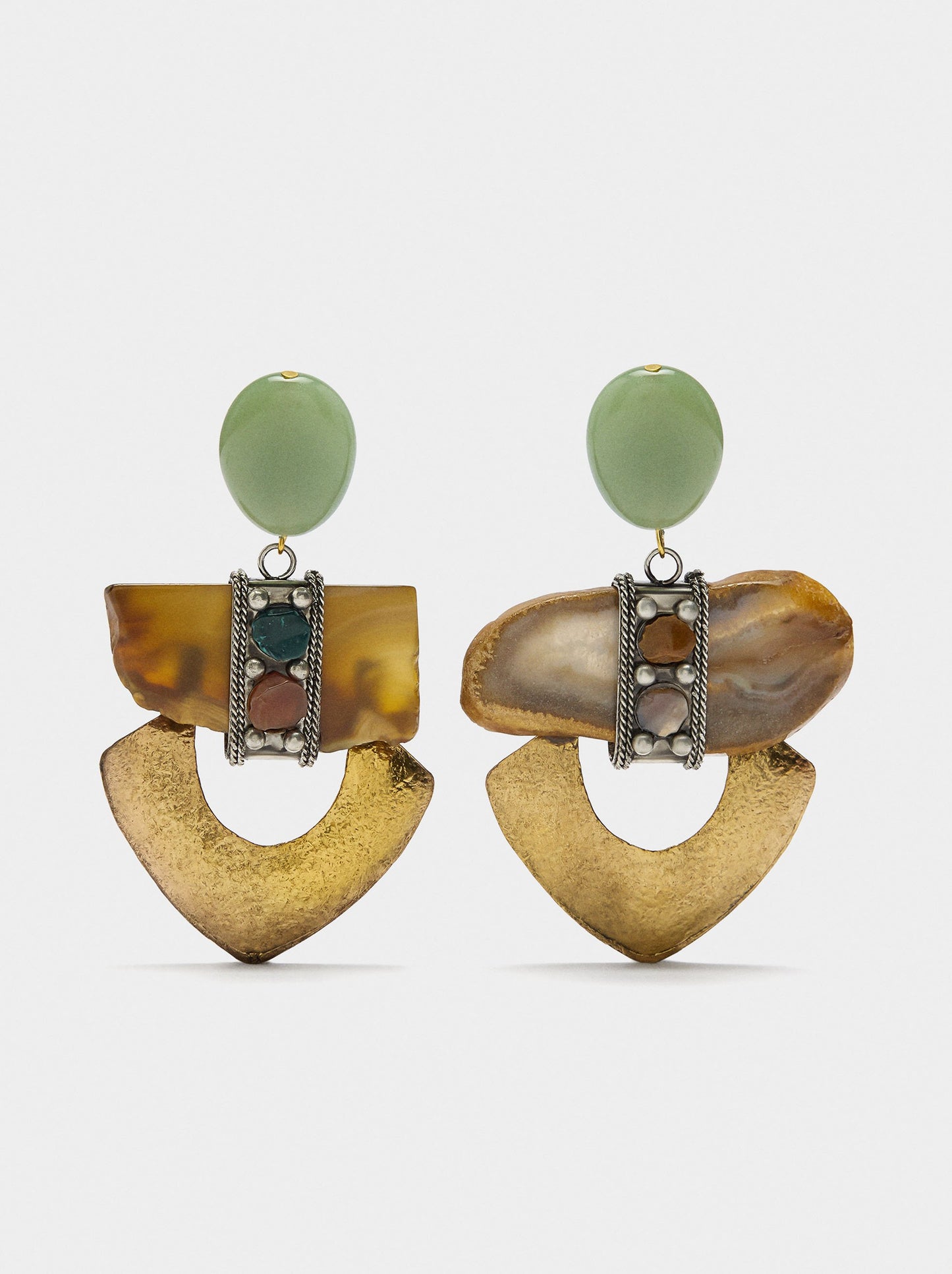 Maxi Geometric Earrings