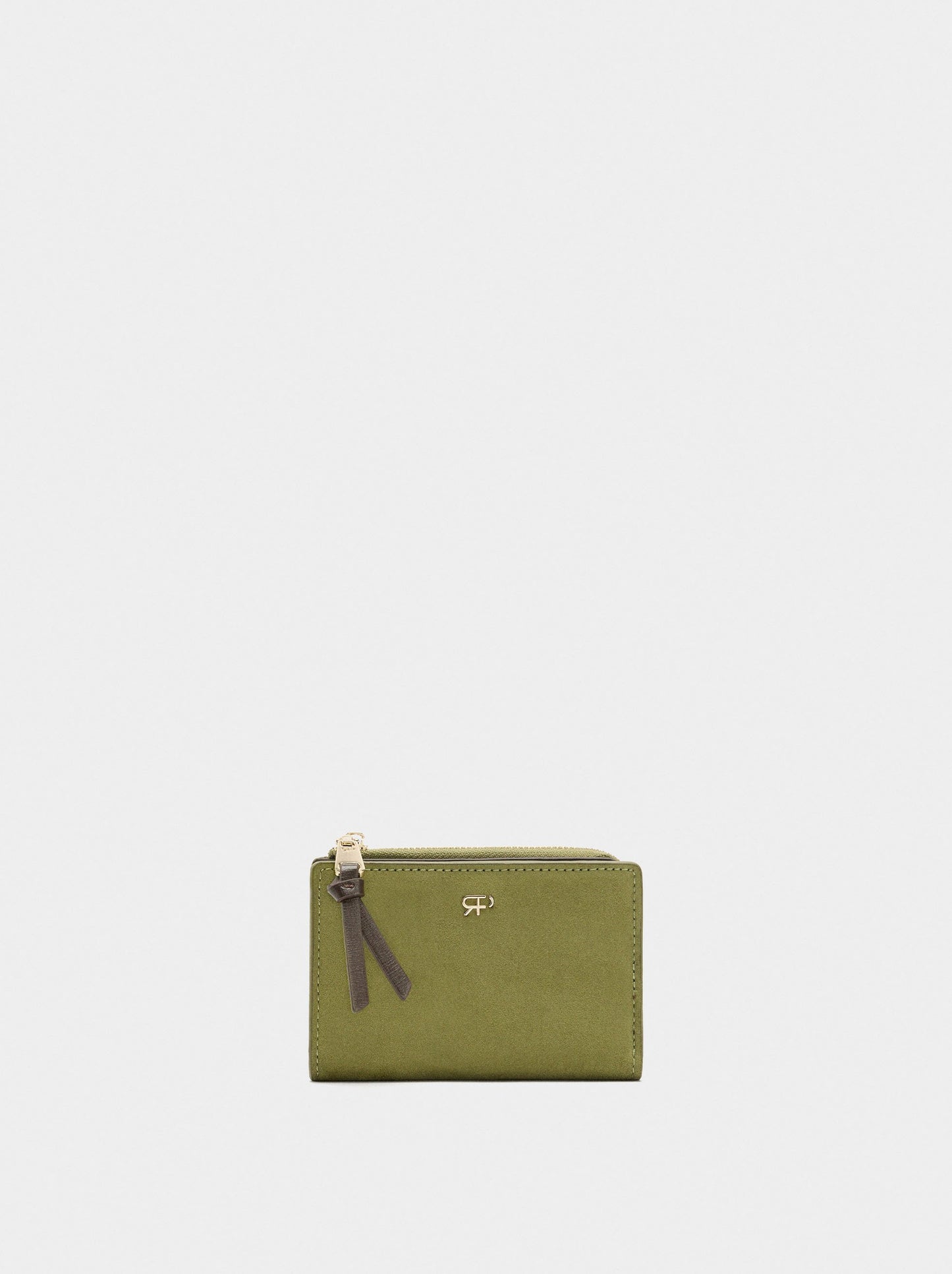 Wallet With Suede Effect