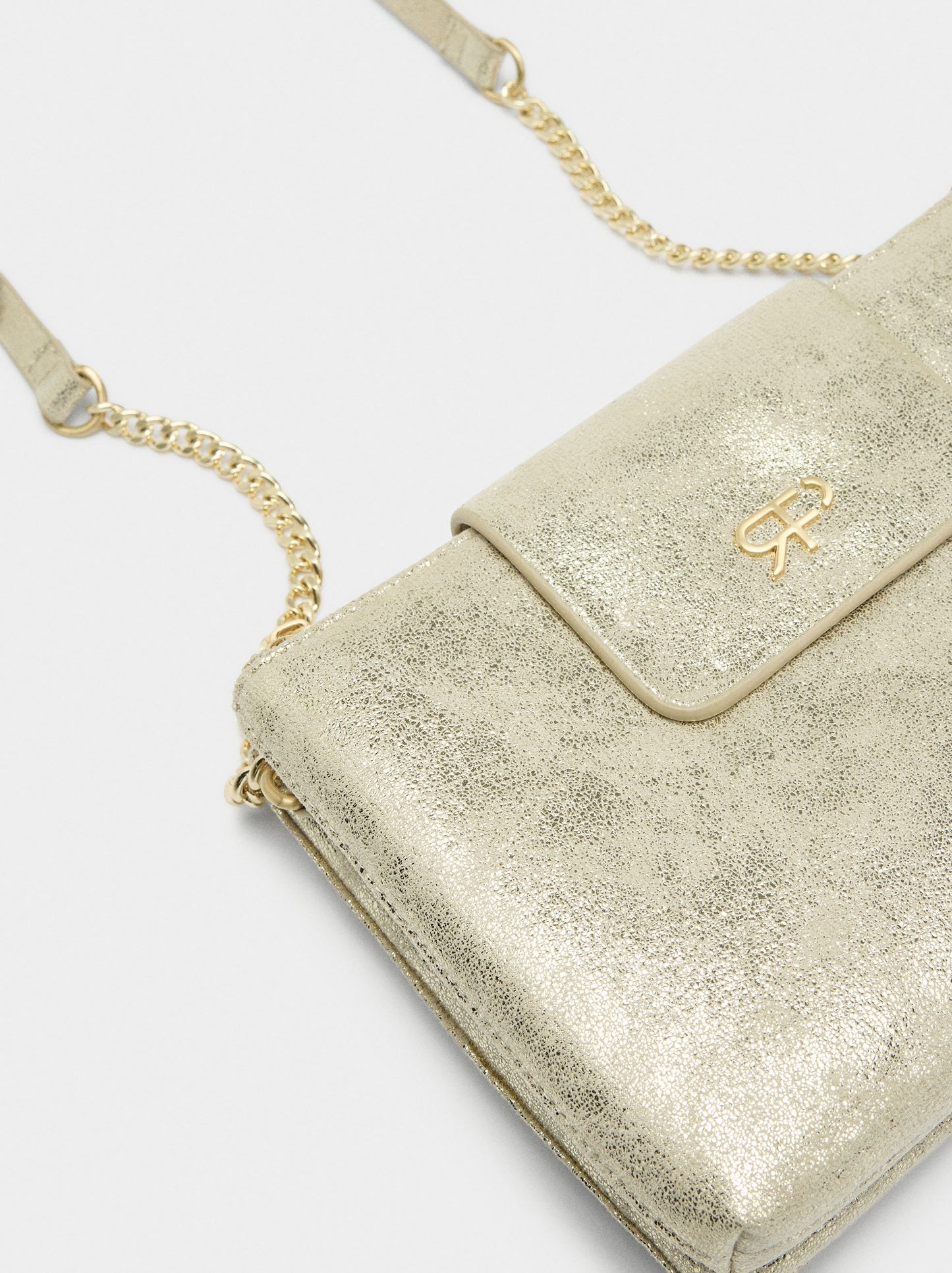 Metallic Crossbody Bag