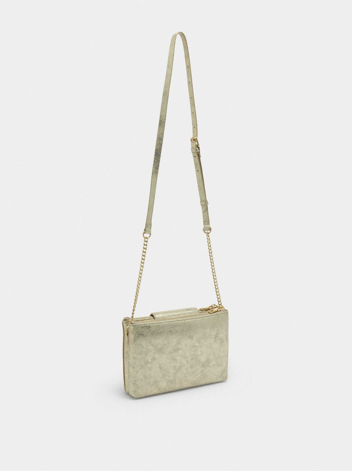 Metallic Crossbody Bag
