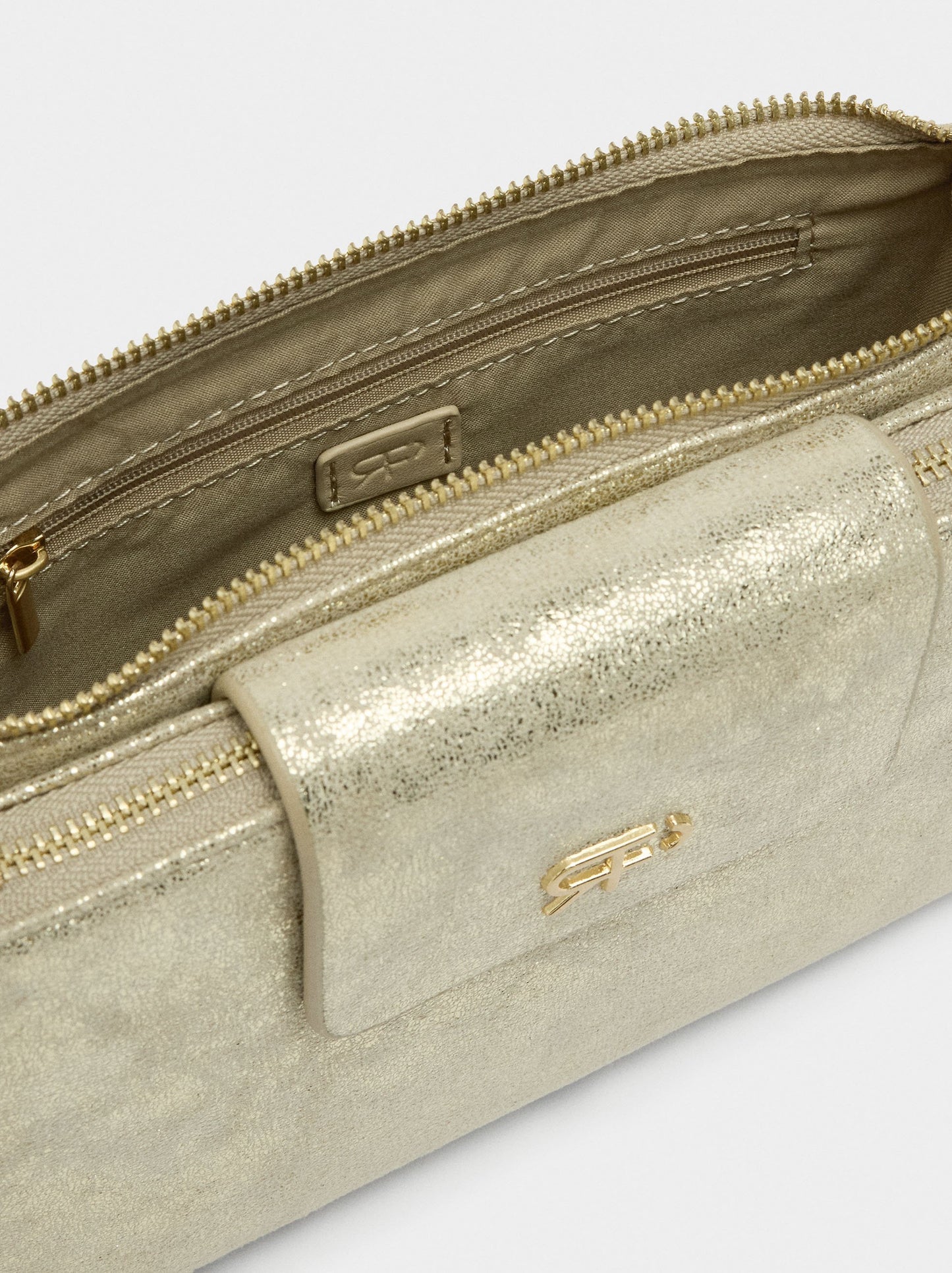 Metallic Crossbody Bag