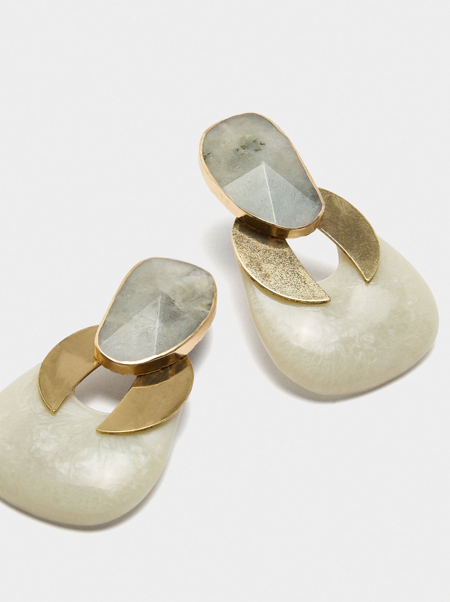 Maxi Earrings With Stones