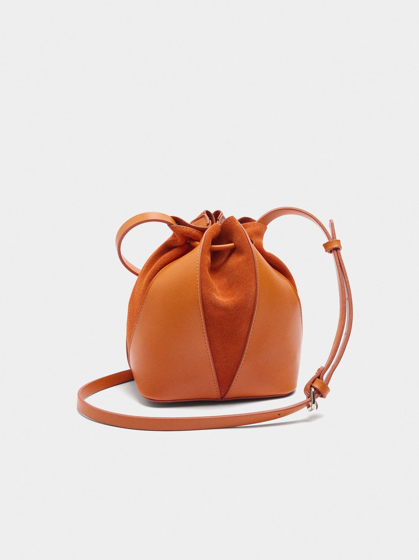 Bucket Bag With Leather S