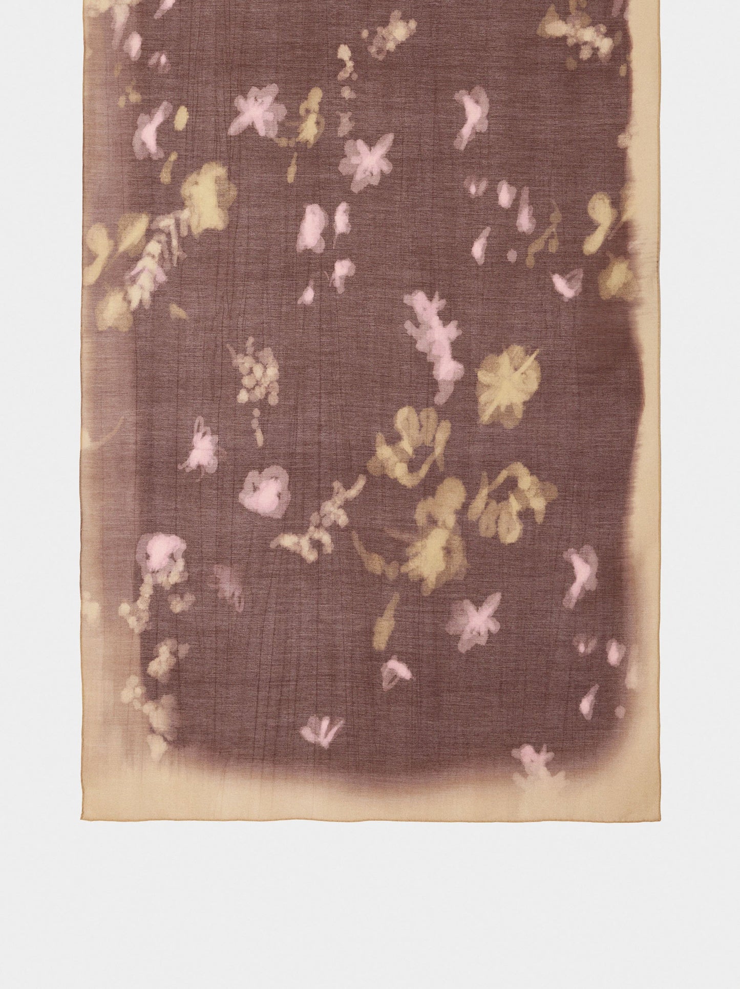 Printed Scarf With Lyocell