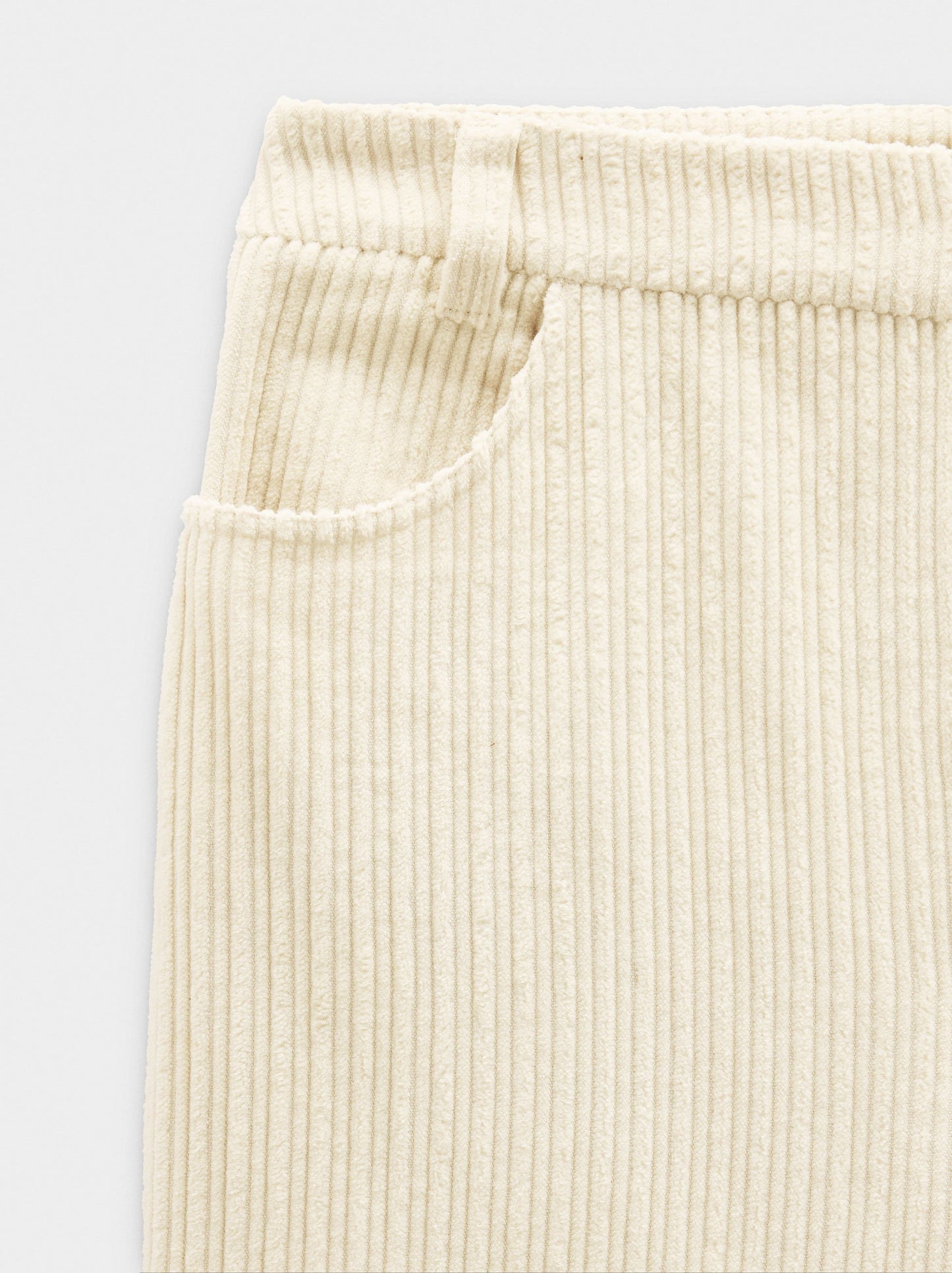 Corduroy Trousers With 100% Cotton