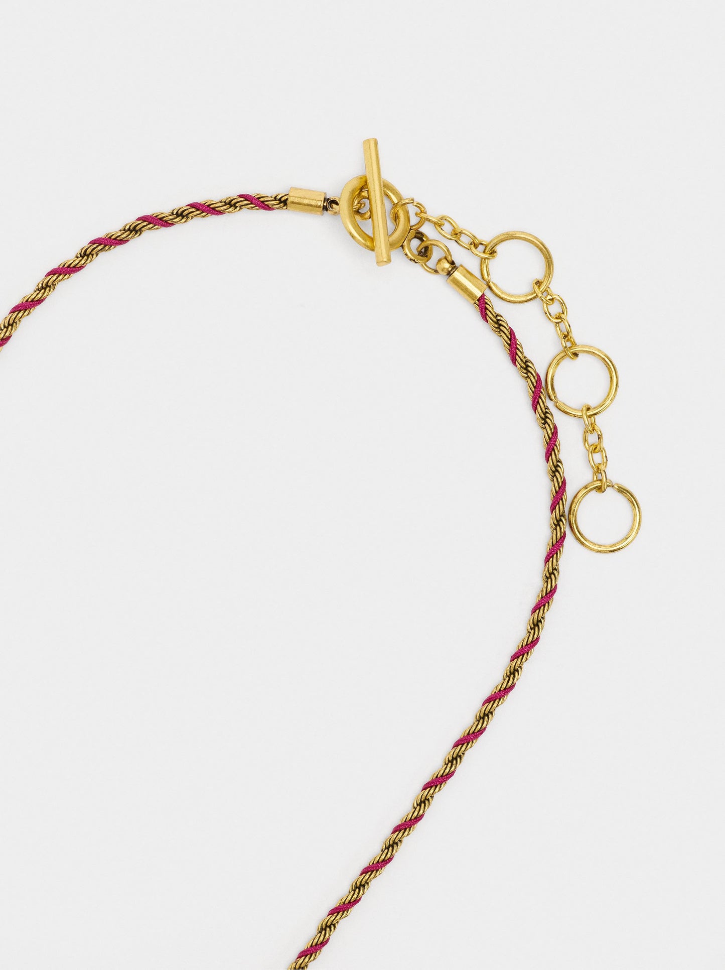 Long Necklace With Ethnic Pendant