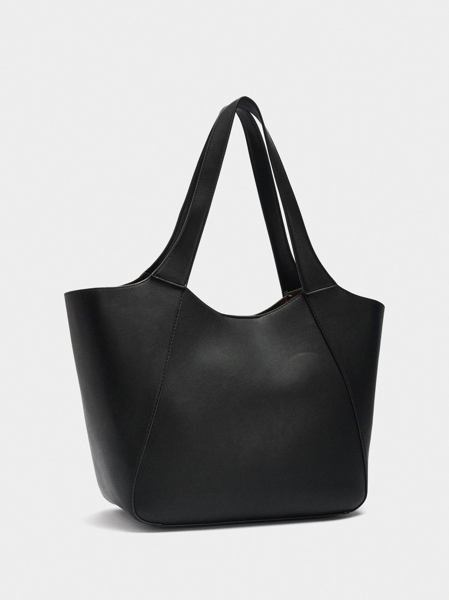 Shopper Bag With Removable Pouch